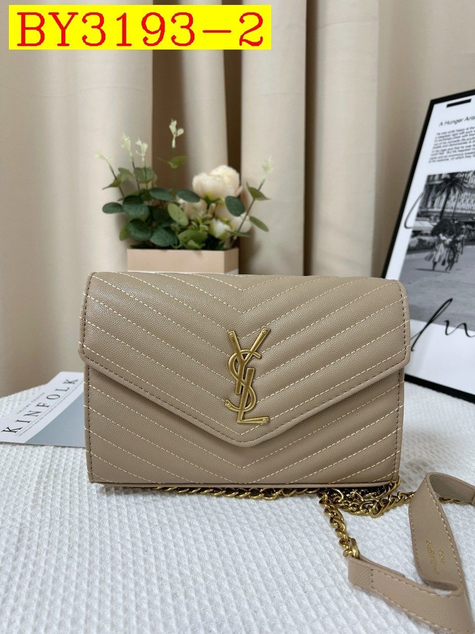 26$ YSL Shoulder bag size 23x9x16 cm 8830 BY3193 gallery