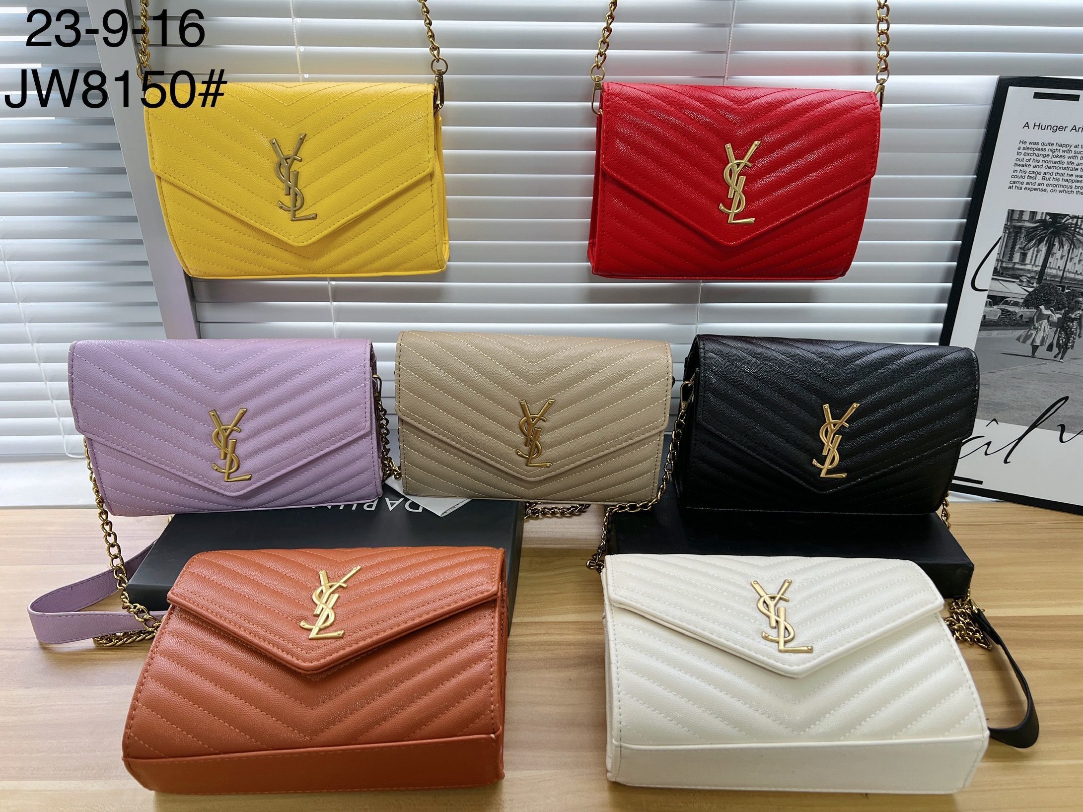 26$ YSL Shoulder bag size 23x9x16 cm 8830 BY3193 gallery