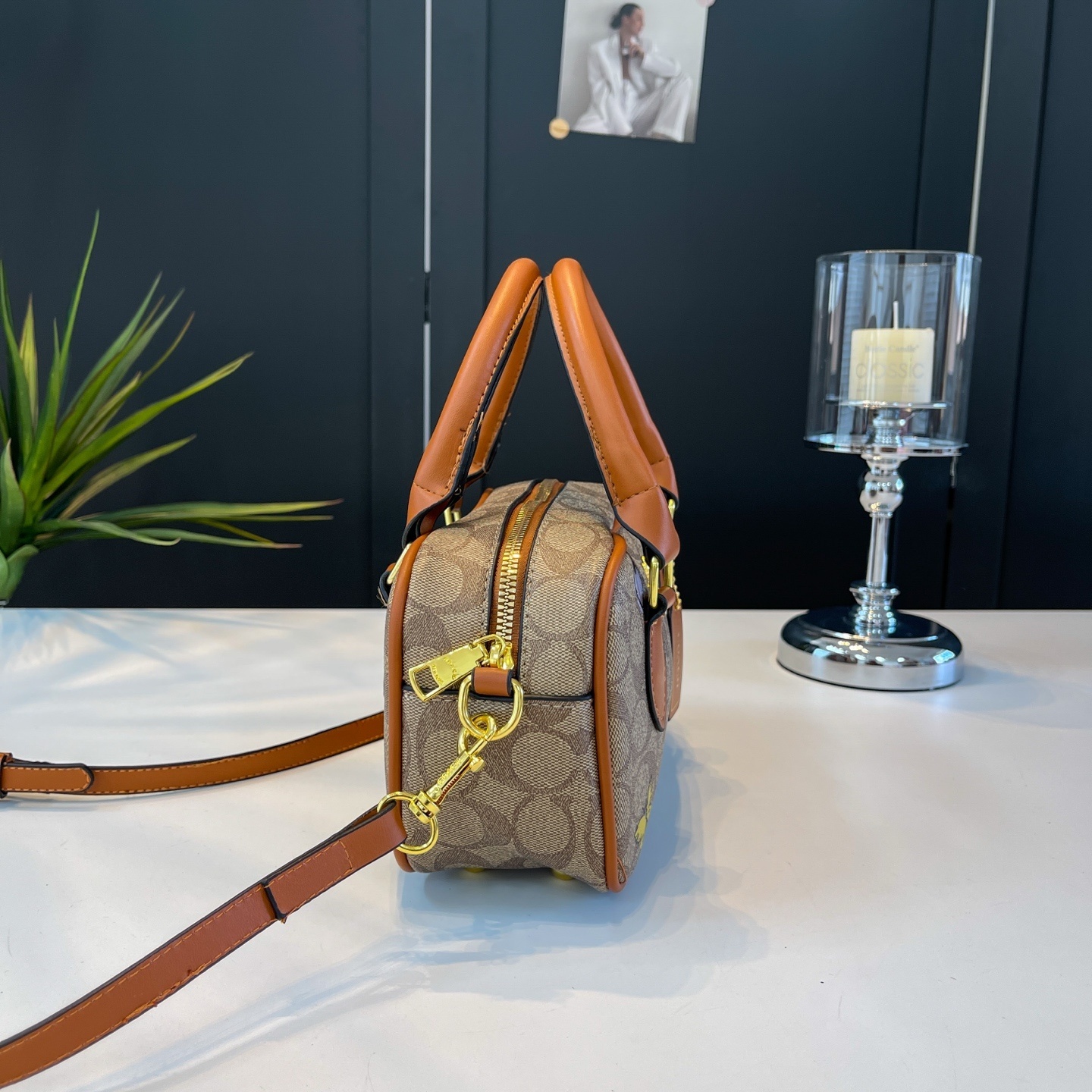 27$ CAOCH BD005 Shoulder bag size 24X13X9 cm 8898 BY2857 gallery