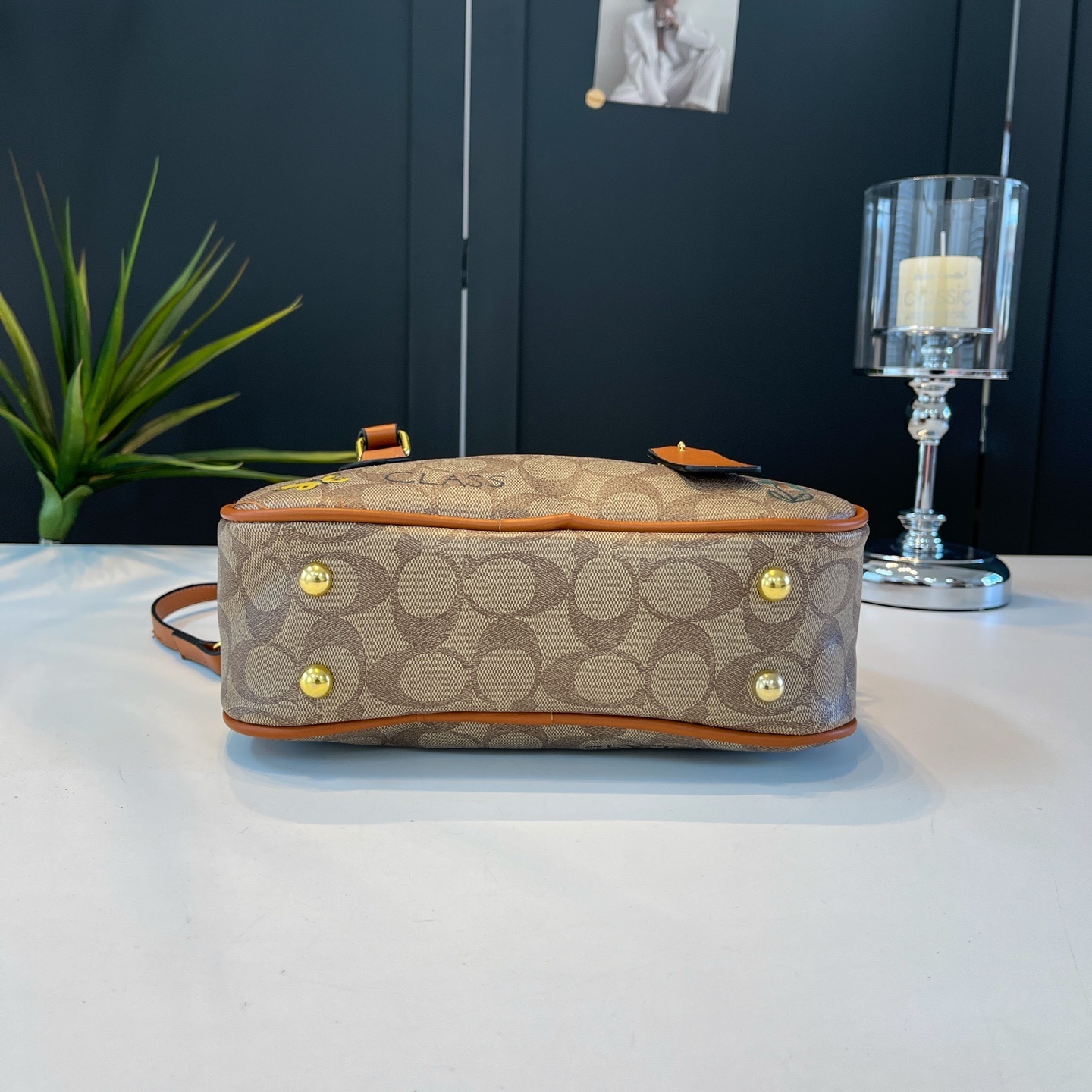 27$ CAOCH BD005 Shoulder bag size 24X13X9 cm 8898 BY2857 gallery