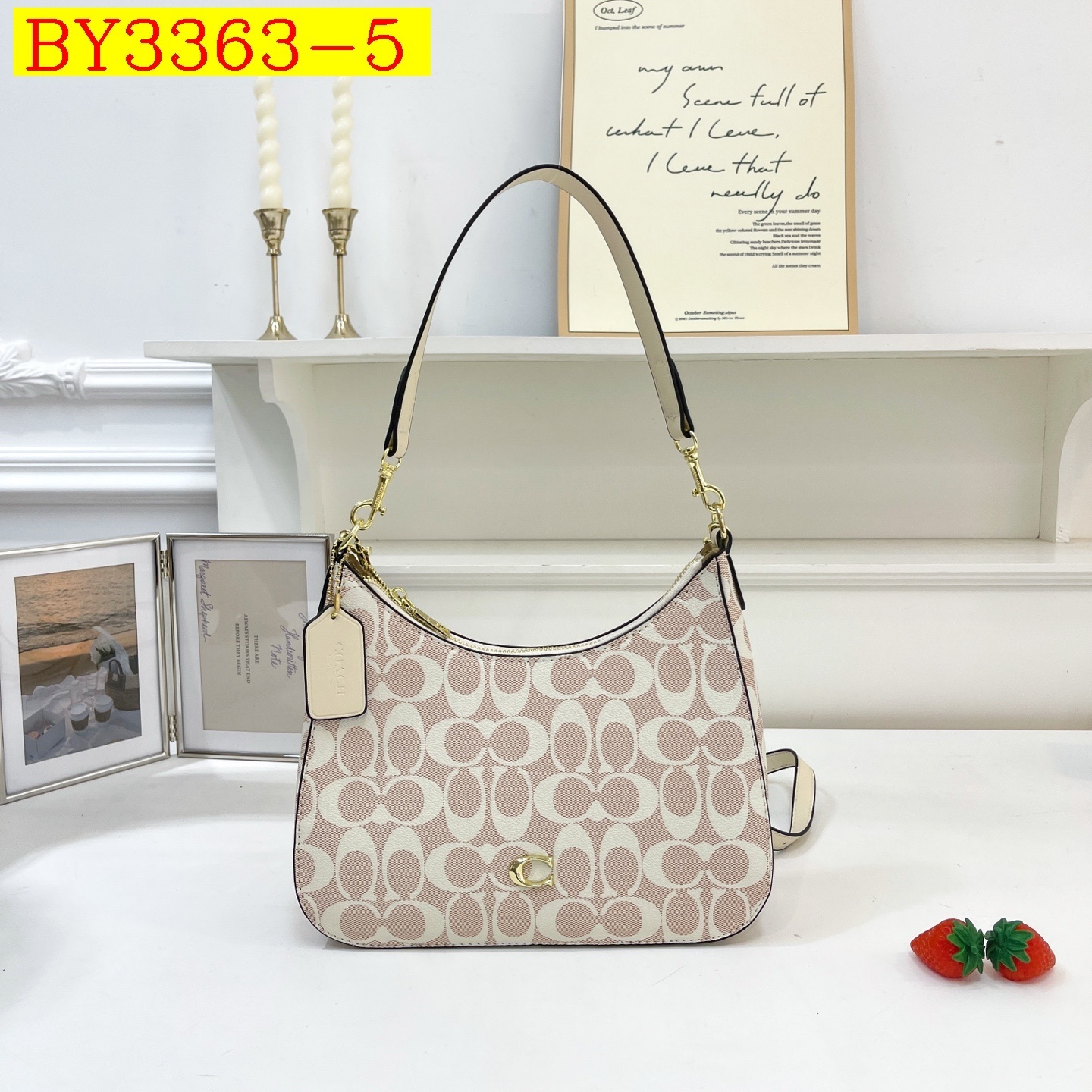 27$ COACH 7721 Shoulder bag size 27x22x8 cm 6878 BY3363 gallery