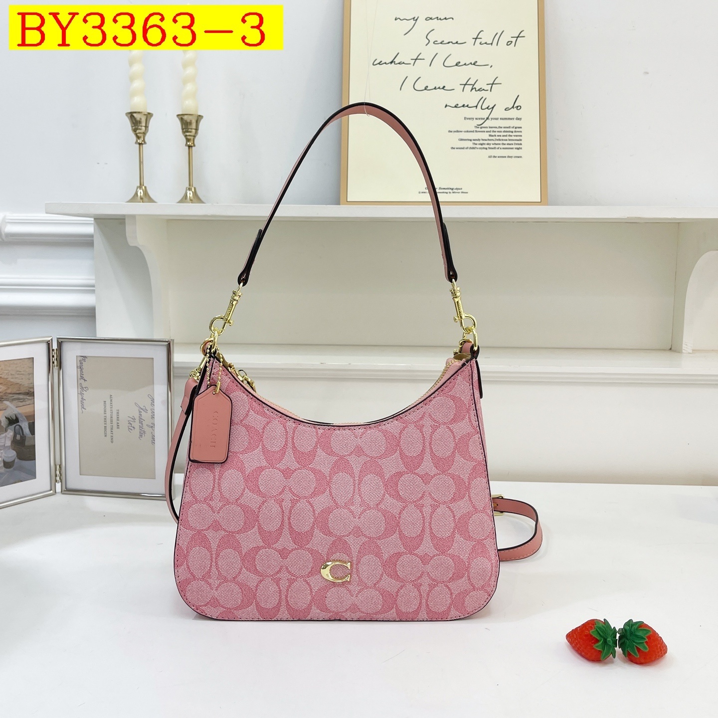 27$ COACH 7721 Shoulder bag size 27x22x8 cm 6878 BY3363 gallery