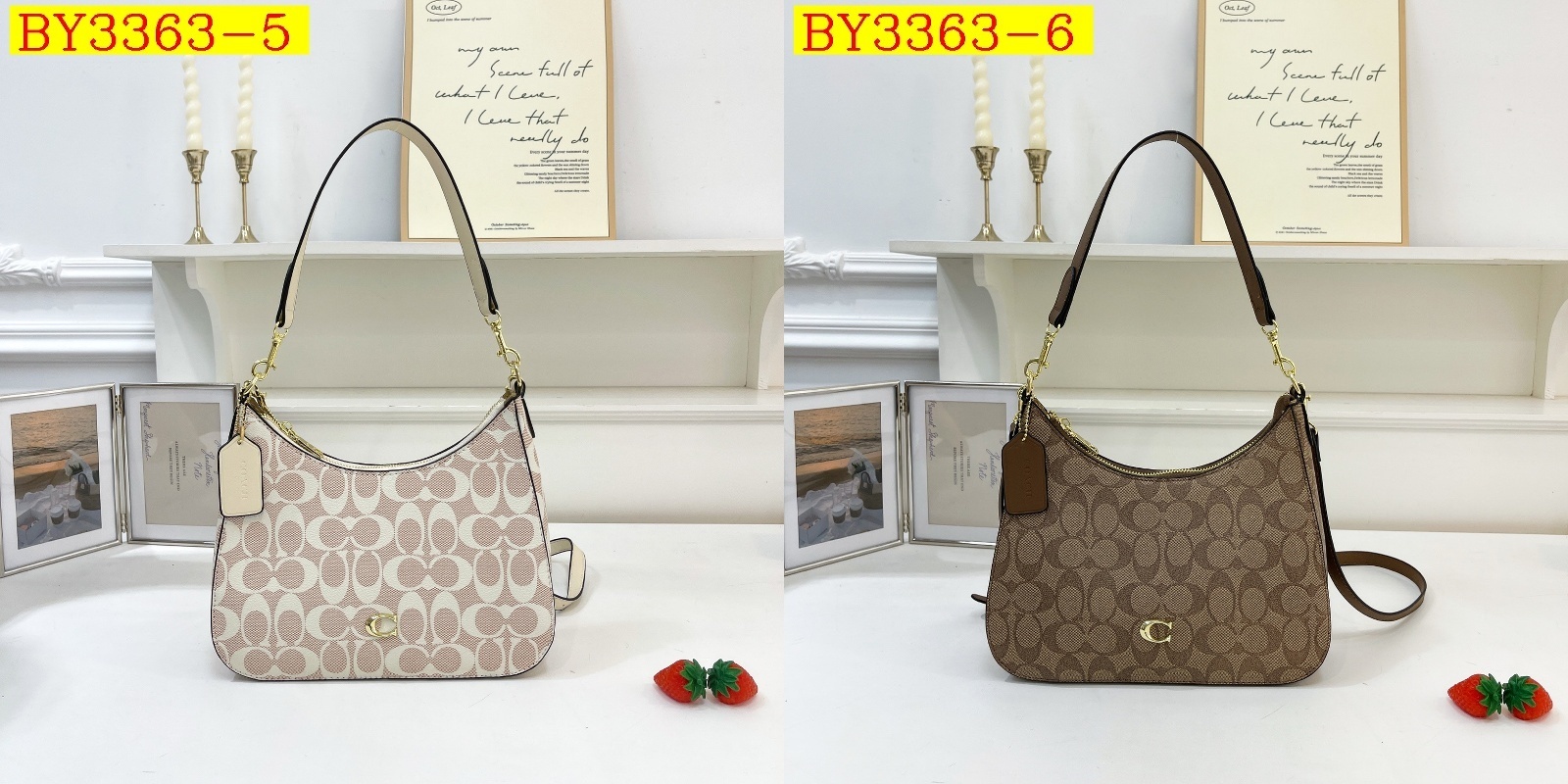 27$ COACH 7721 Shoulder bag size 27x22x8 cm 6878 BY3363 gallery