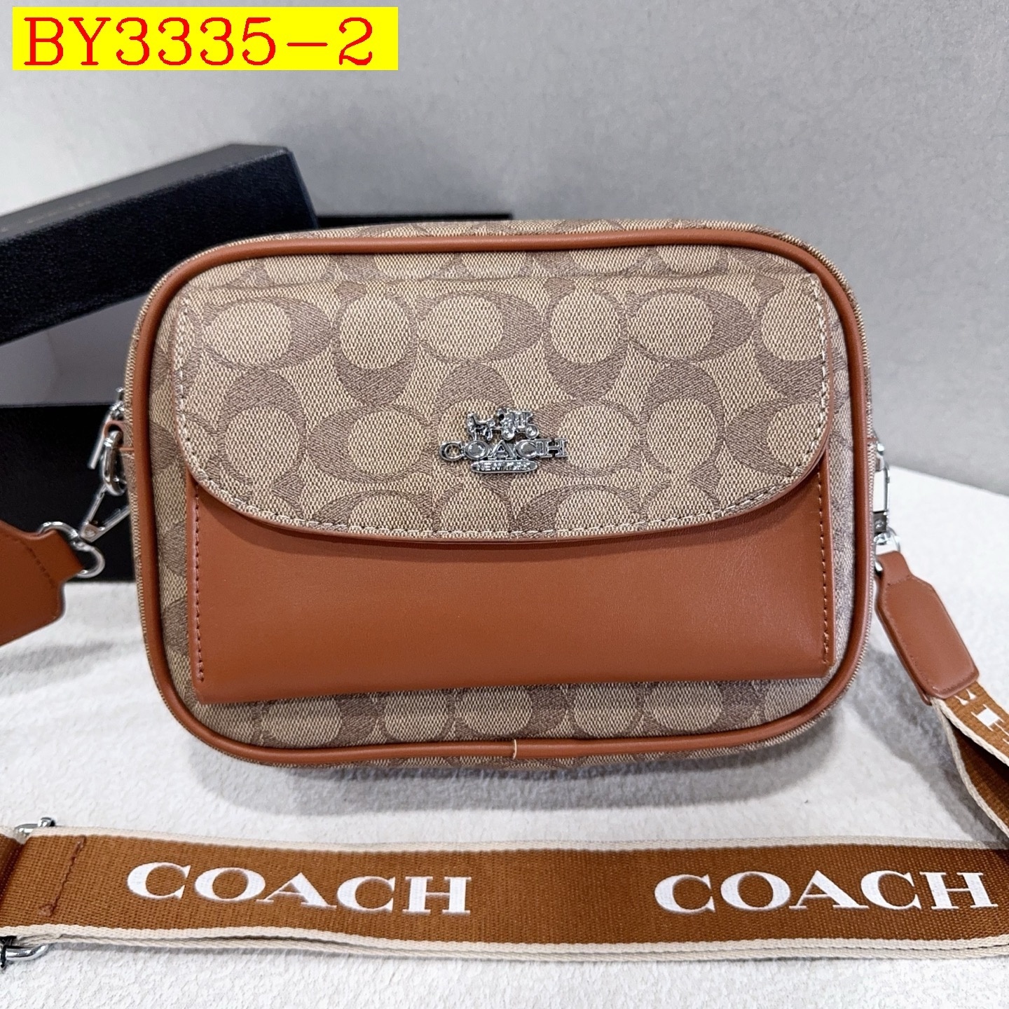 27$ COACH 9372 Shoulder bag size 24x17x8 cm 9950 BY3335 gallery
