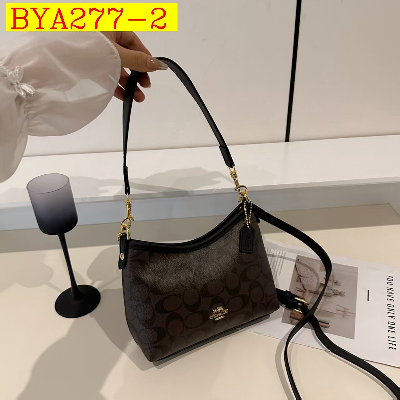 27$ Coach Shoulder bag Size 20x16x8cm 513060 BYA277 gallery