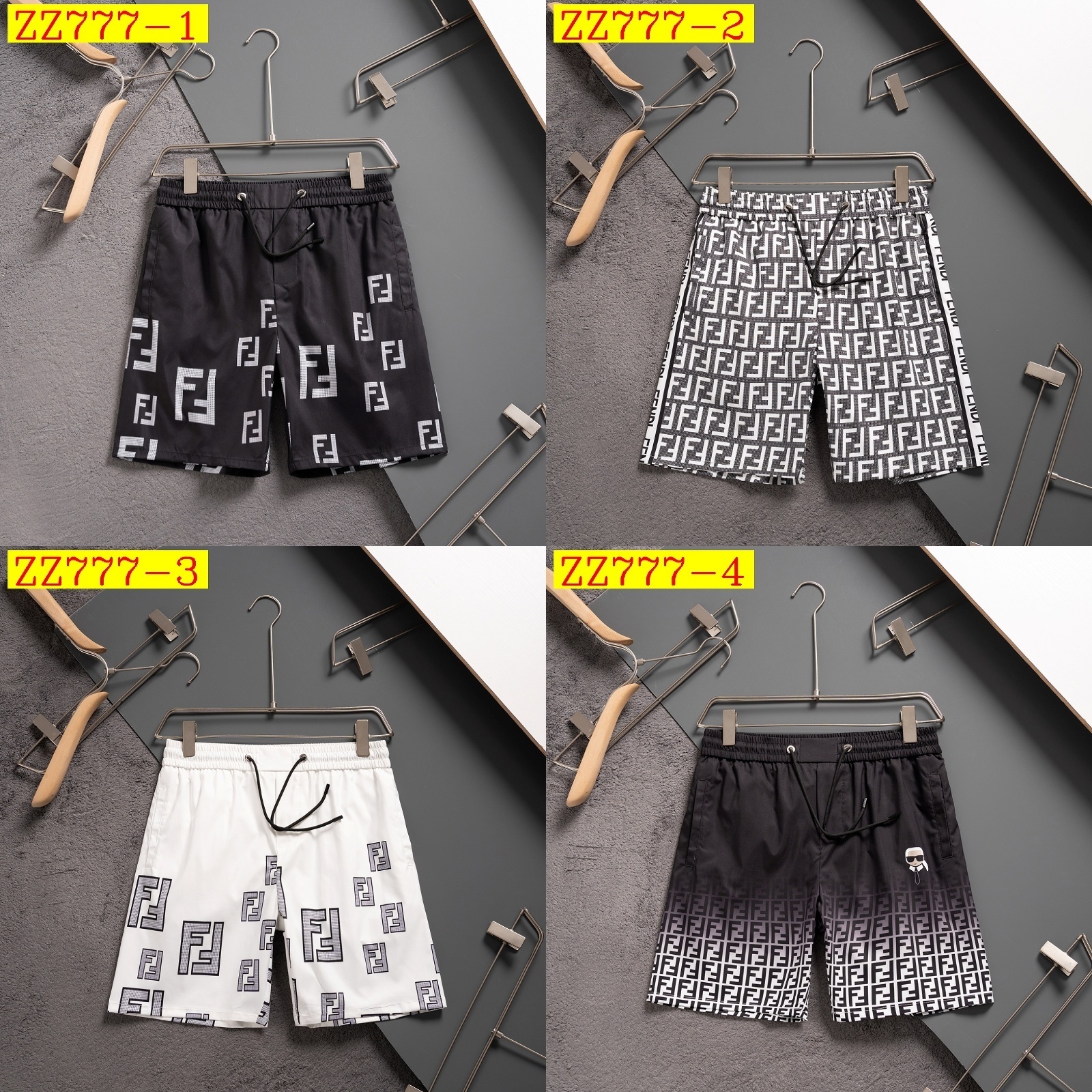 27$ FENDI Beach pants size M-3XL 318150 ZZ777 gallery