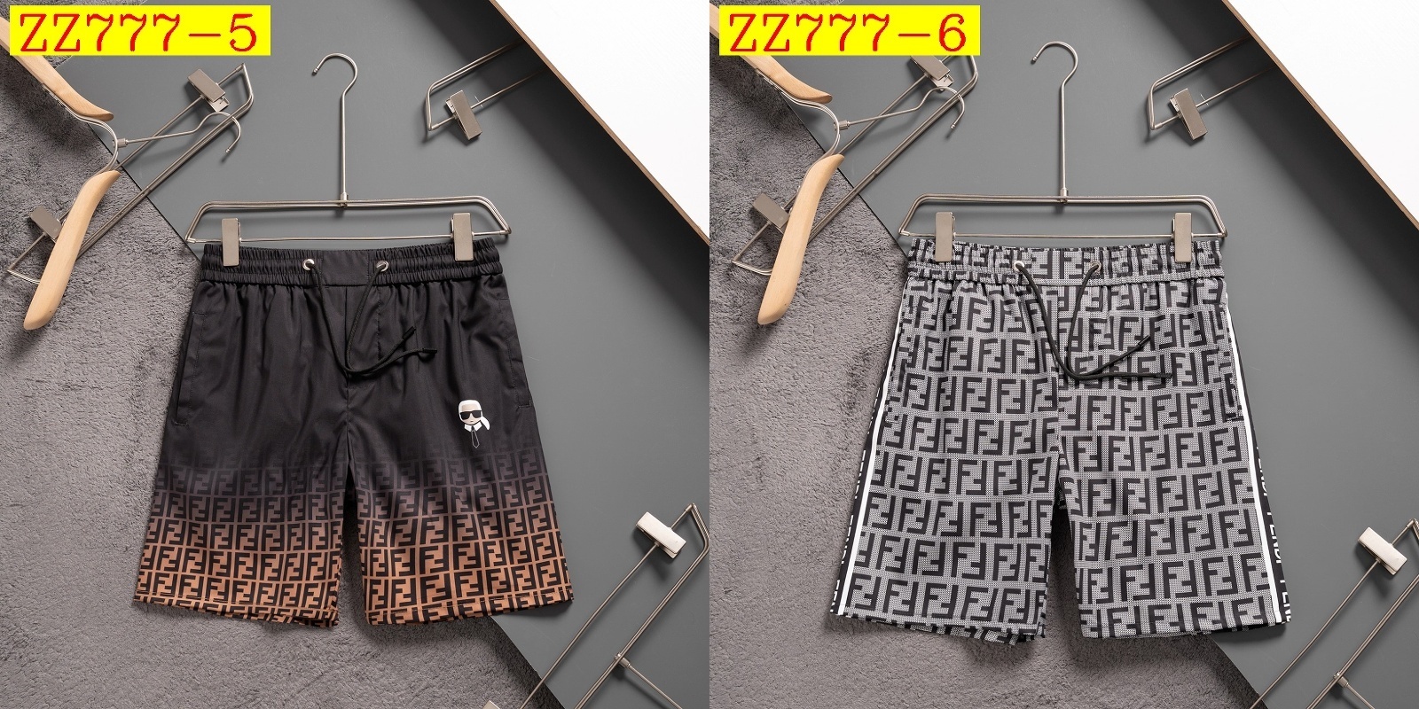 27$ FENDI Beach pants size M-3XL 318150 ZZ777 gallery