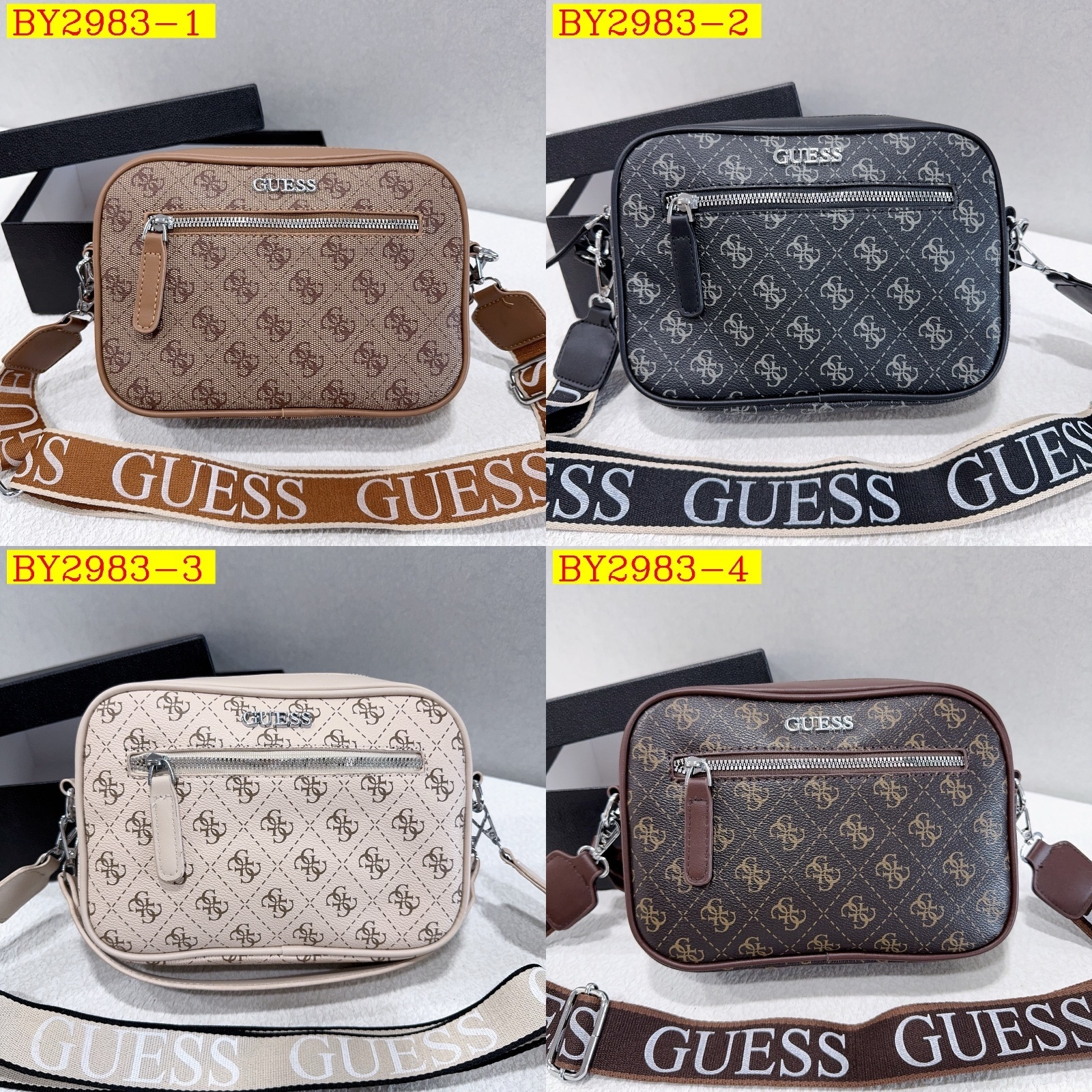 27$ GUESS 9358 Shoulder bag size 24x17x7 cm 5982 BY2983 gallery