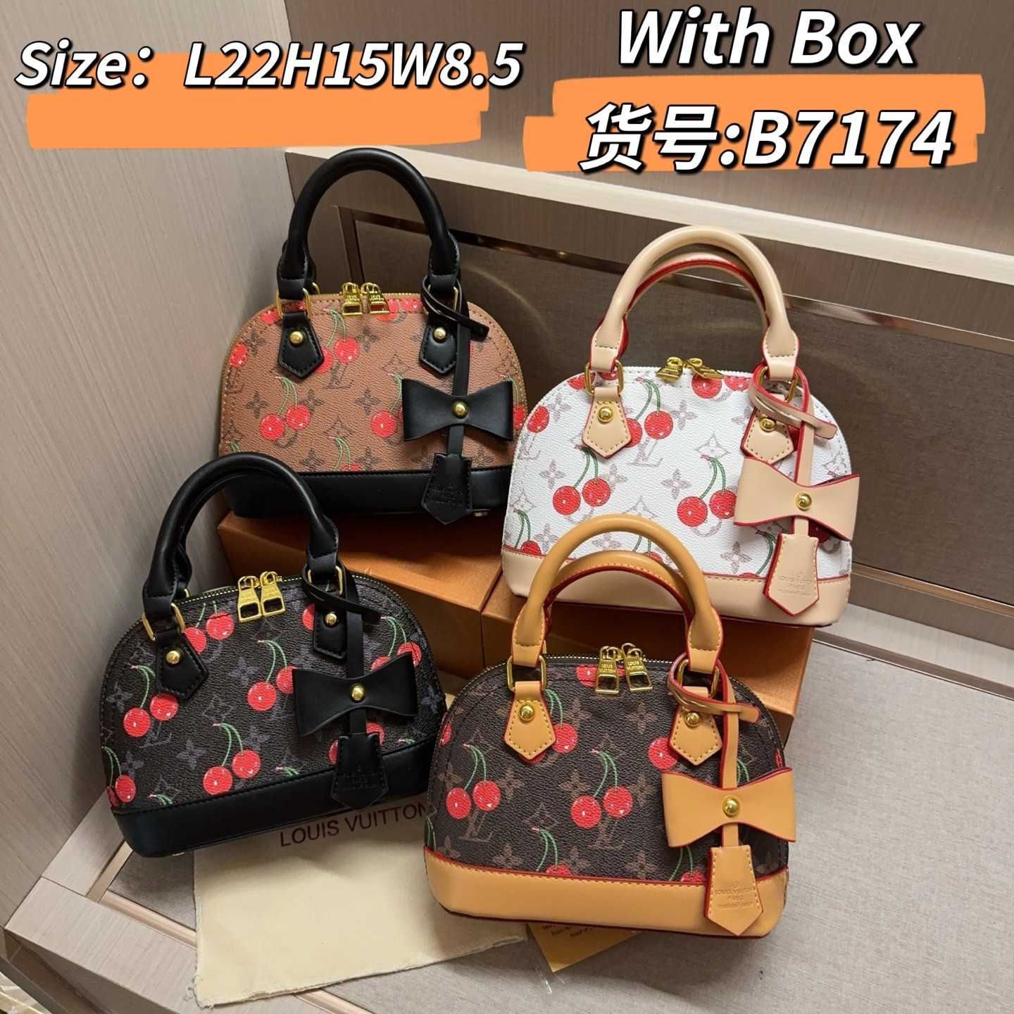 27$ LV 7174 Shoulder bag size 22x15x8 cm 6808 BY3509 gallery