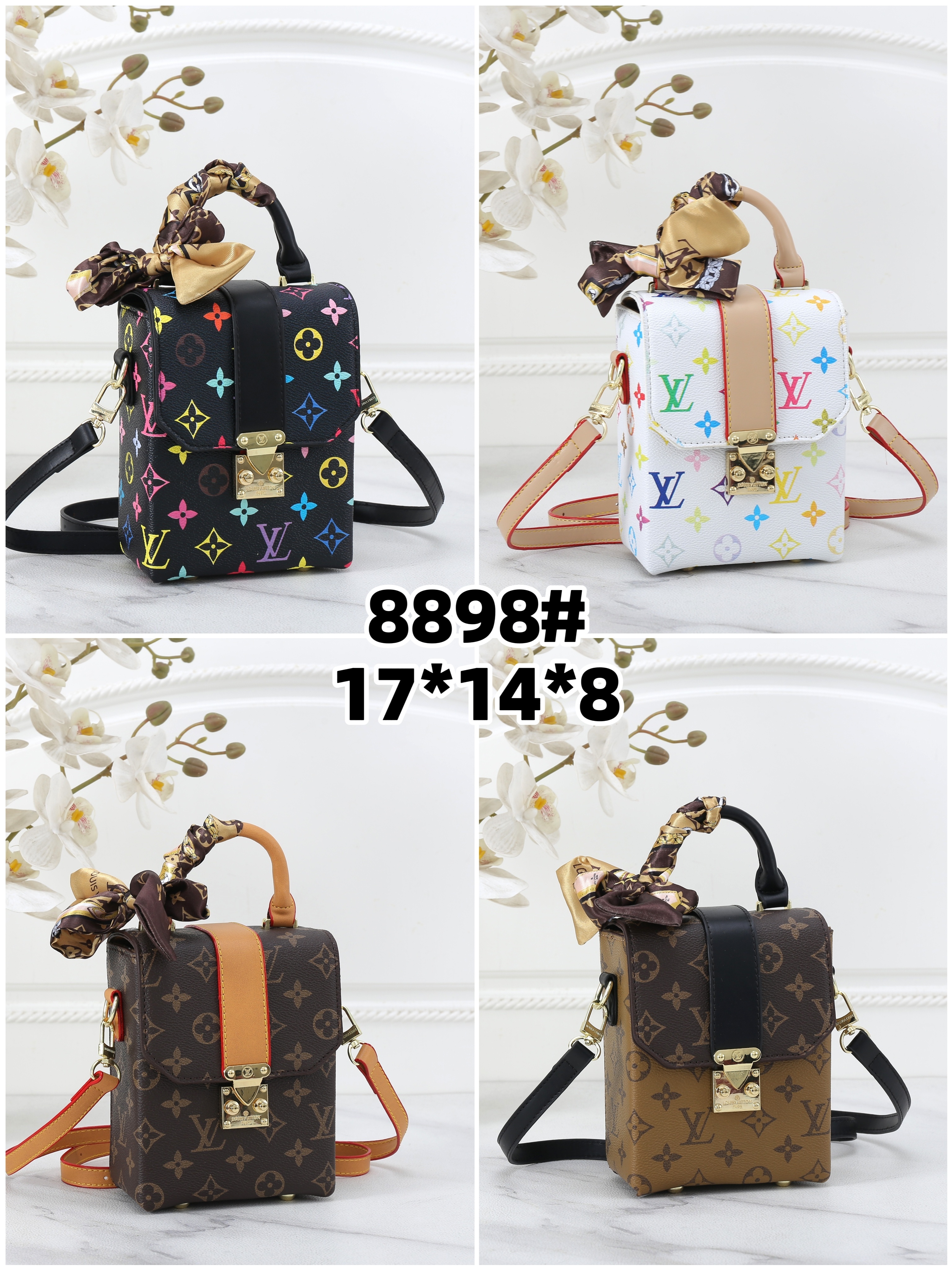 27$ LV 8898 Shoulder bag size 17X14X8 cm 817070 BR1920 gallery