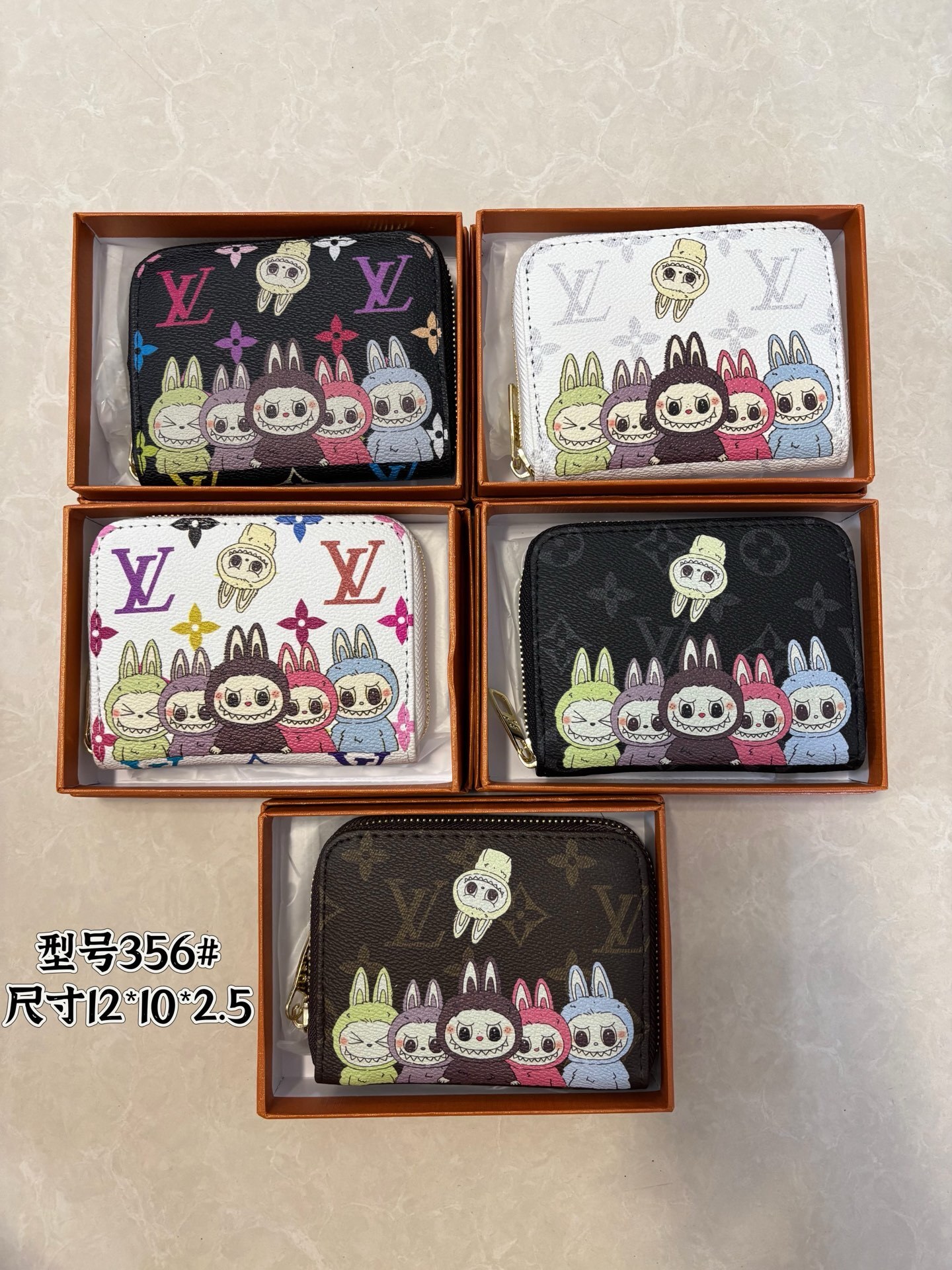 27$ LV Wallet size 12x10x2cm 2562 BYA987 gallery