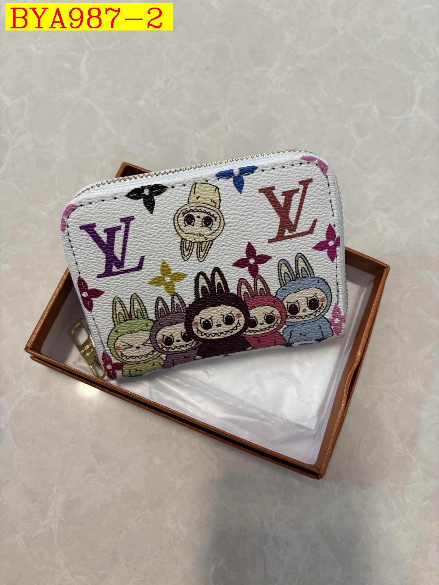 27$ LV Wallet size 12x10x2cm 2562 BYA987 gallery