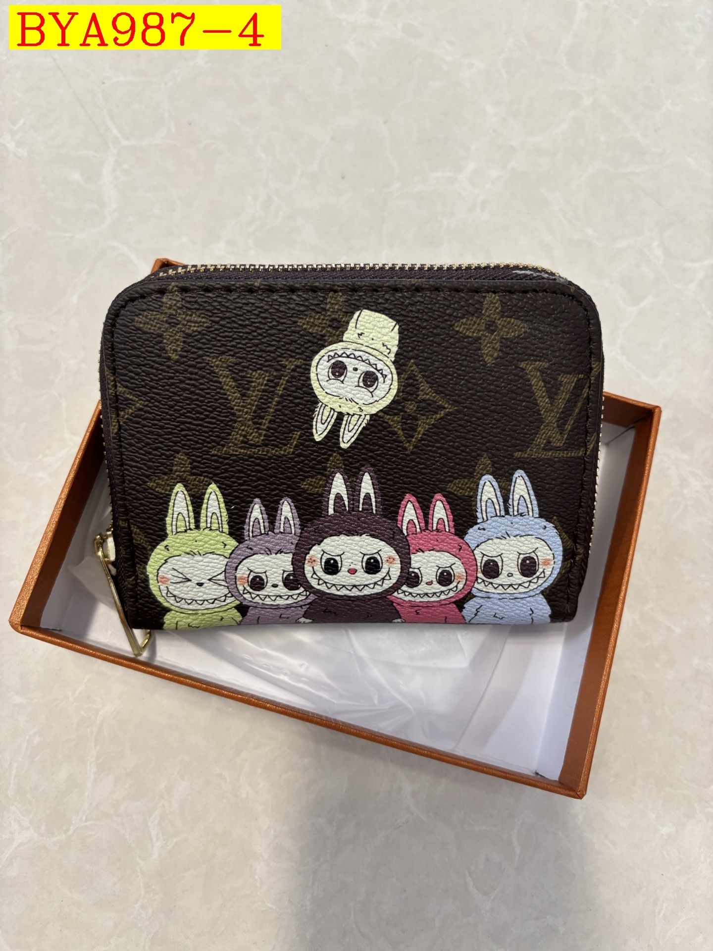 27$ LV Wallet size 12x10x2cm 2562 BYA987 gallery
