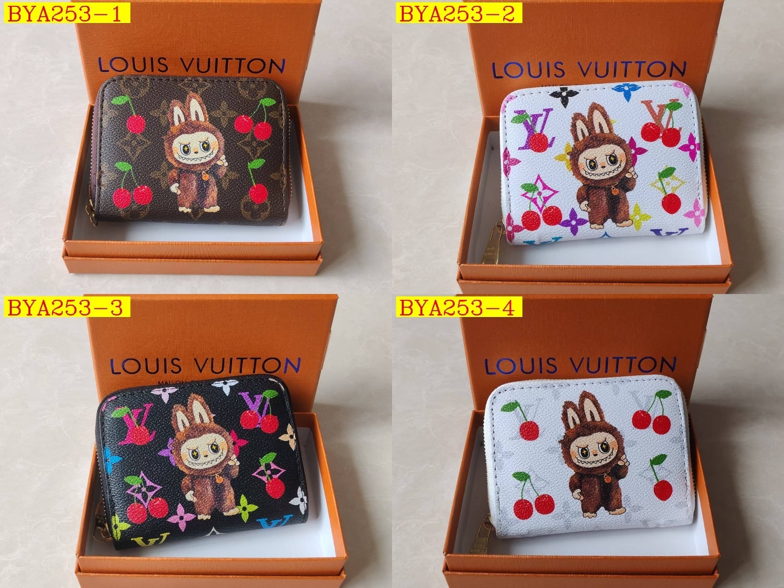 27$ LV Wallet size 12x10x2cm 5522 BYA253 gallery