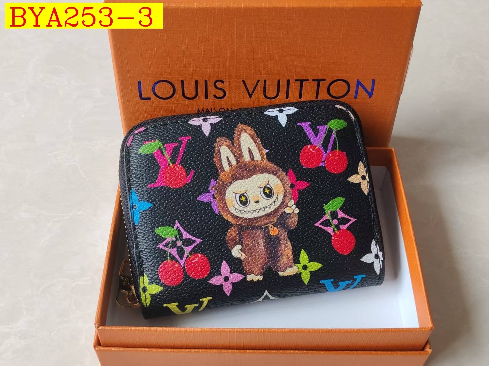 27$ LV Wallet size 12x10x2cm 5522 BYA253 gallery