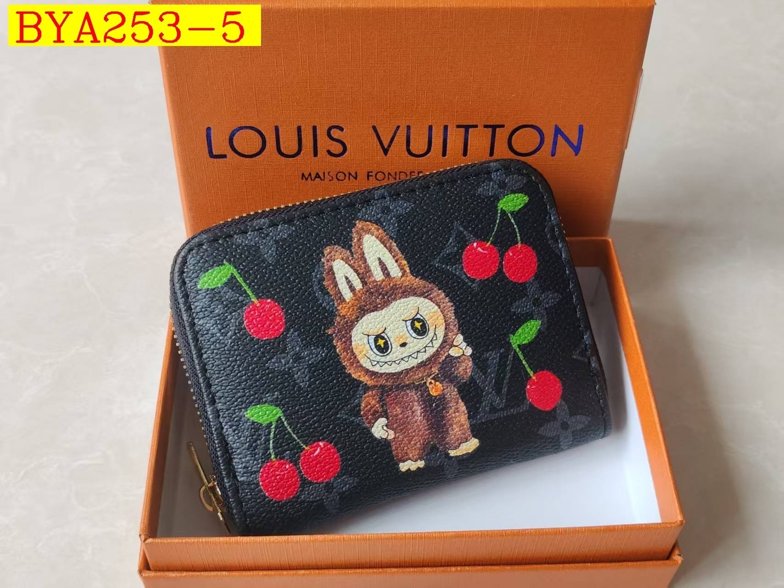 27$ LV Wallet size 12x10x2cm 5522 BYA253 gallery