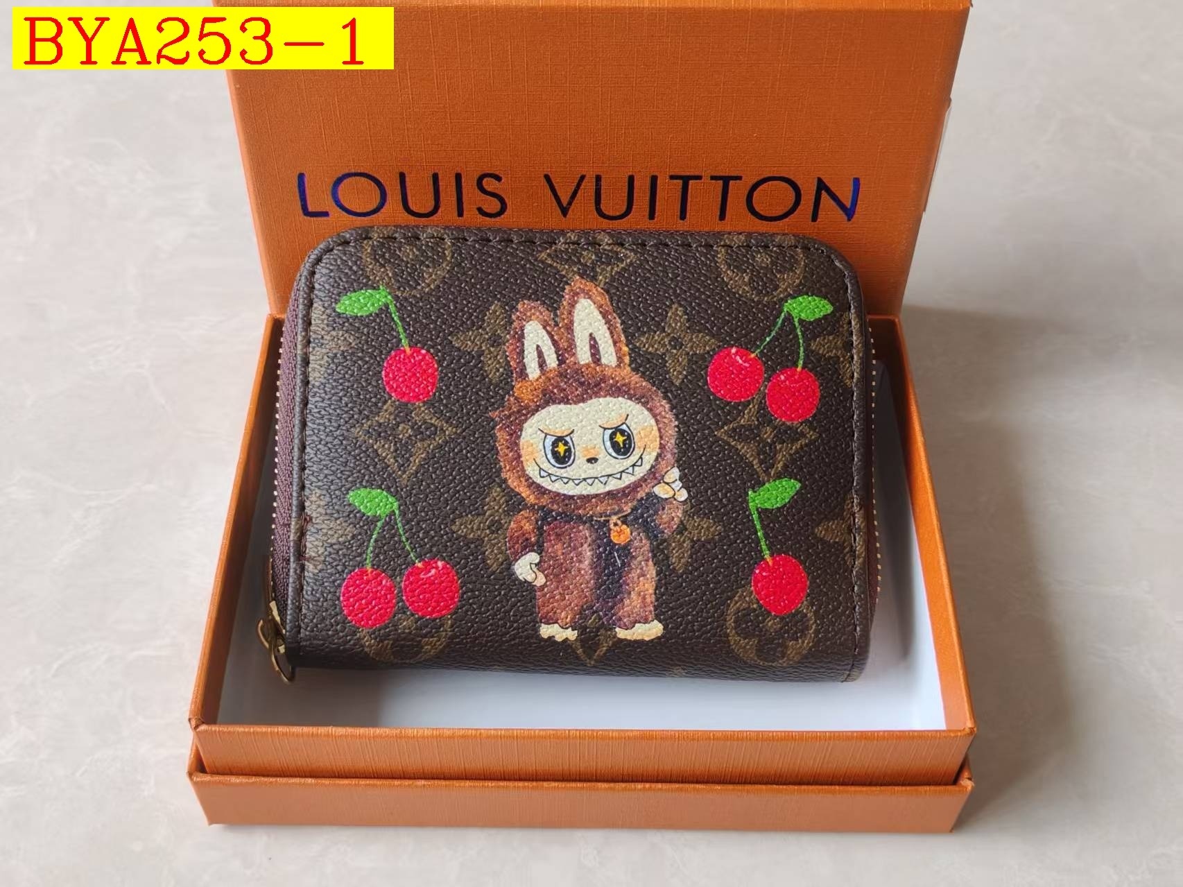 27$ LV Wallet size 12x10x2cm 5522 BYA253 gallery