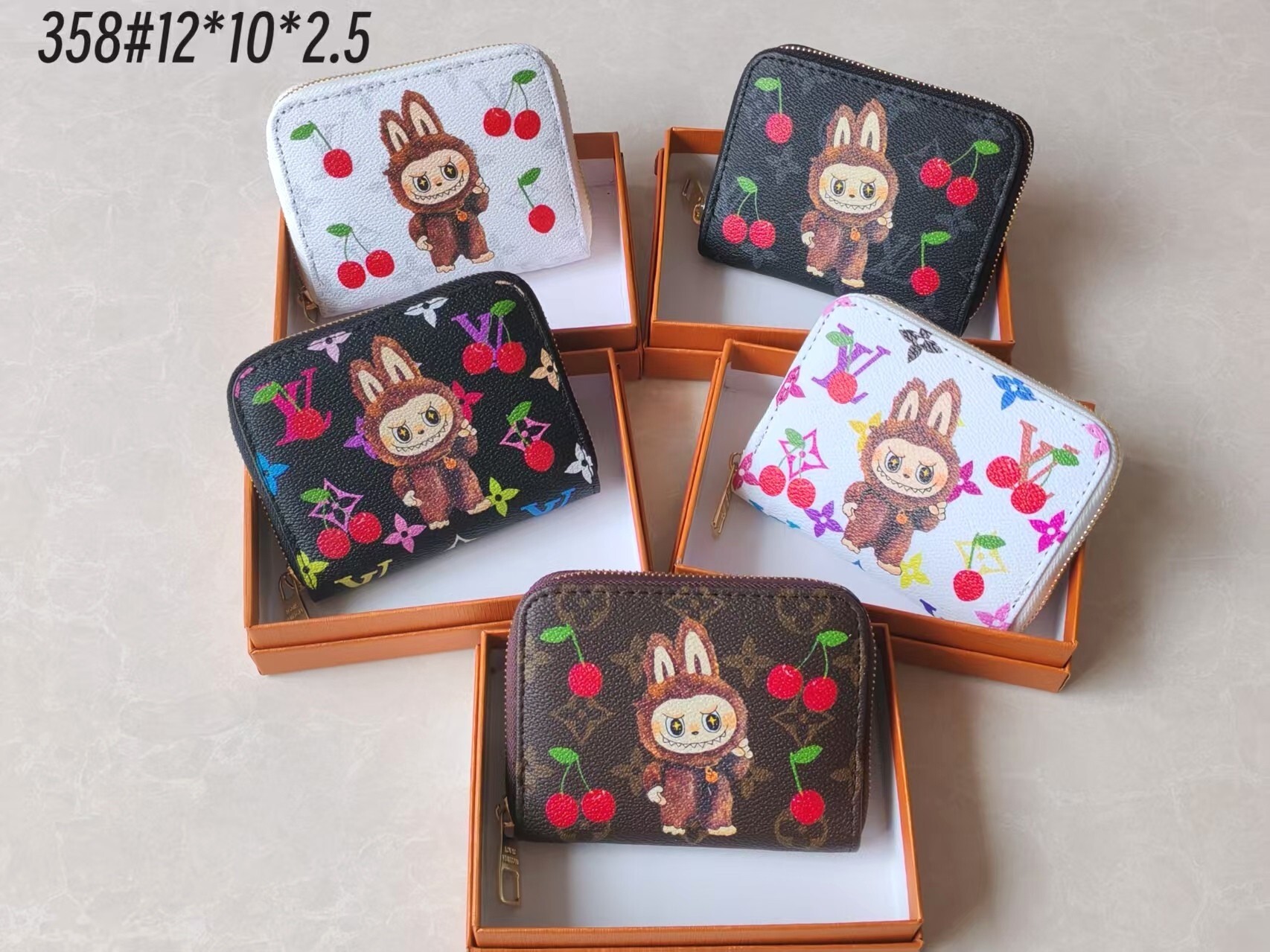 27$ LV Wallet size 12x10x2cm 5522 BYA253 gallery