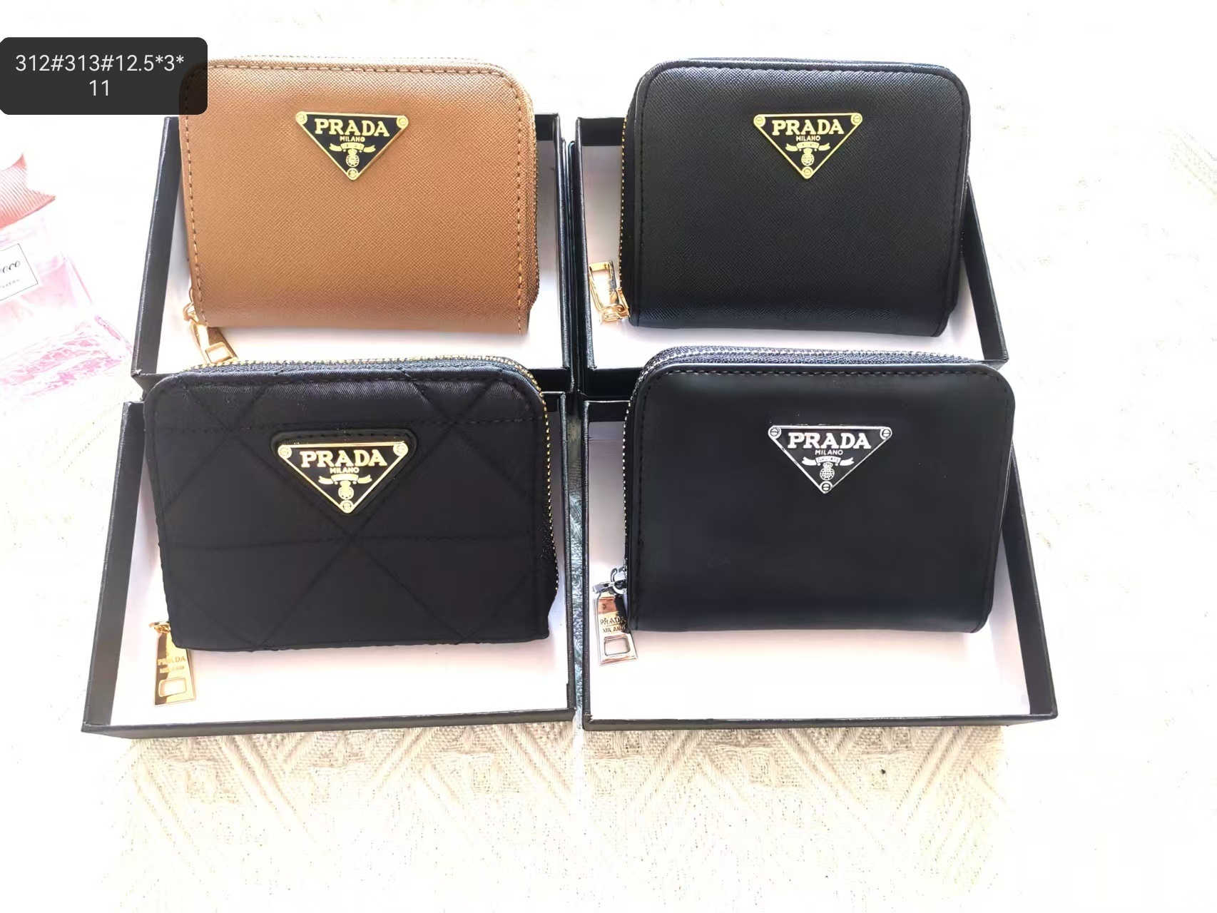 27$ Prada Wallet size 12x3x11cm 1592 BYA1003 gallery