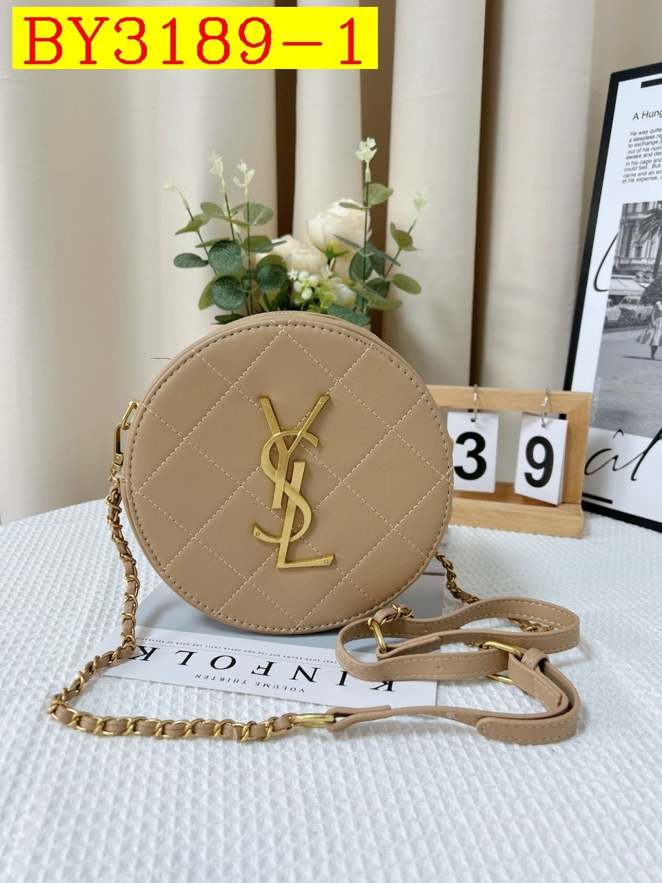 27$ YSL Shoulder bag size 20x8x19 cm 9838 BY3189 gallery