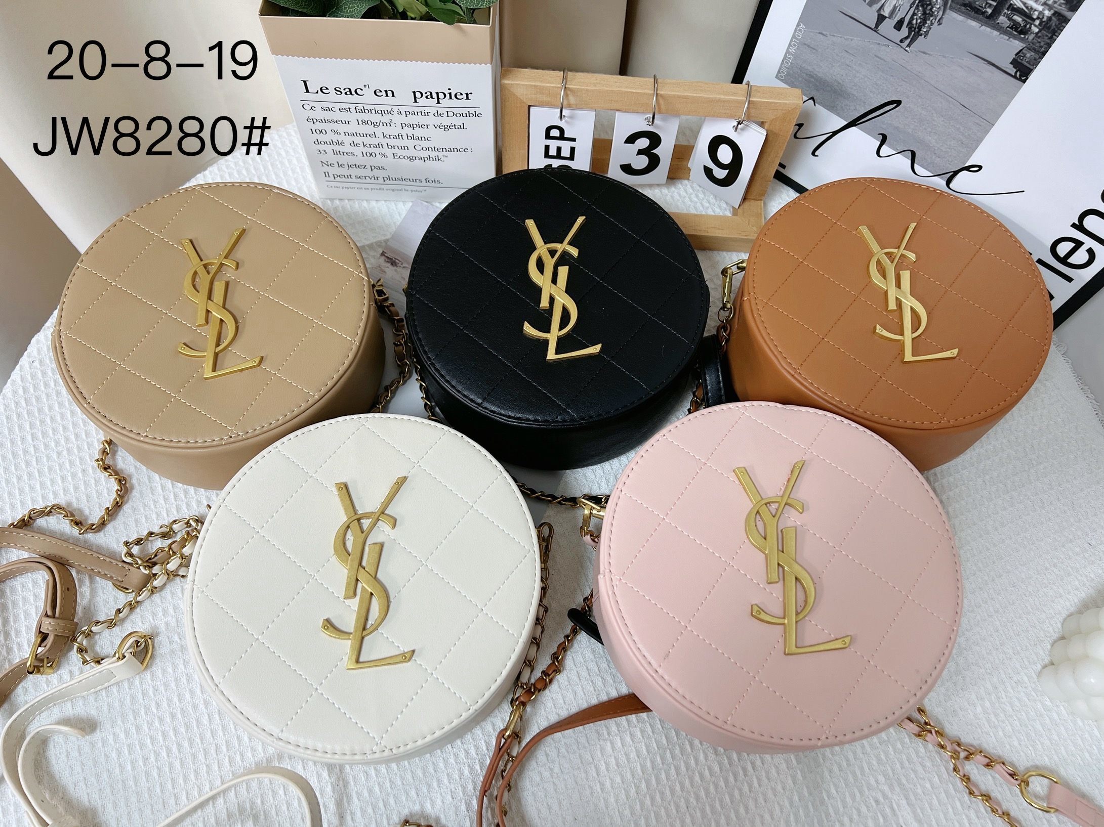 27$ YSL Shoulder bag size 20x8x19 cm 9838 BY3189 gallery