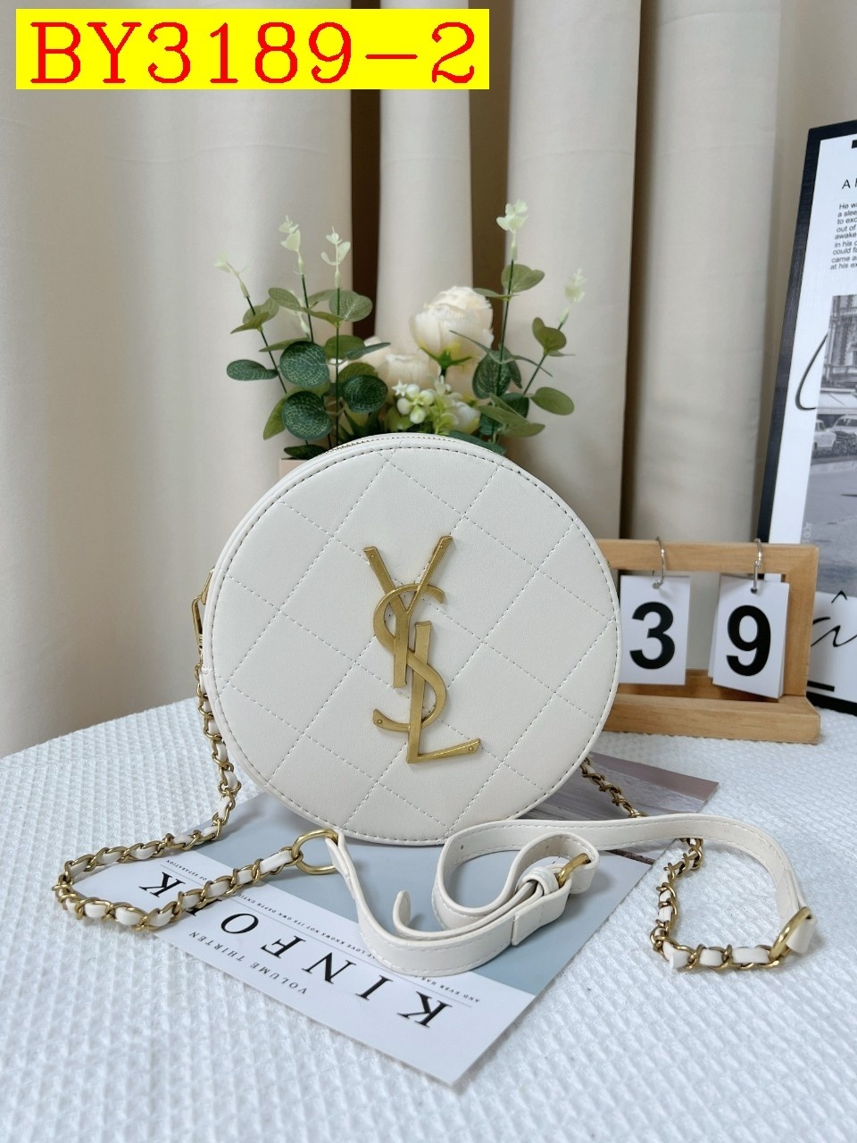 27$ YSL Shoulder bag size 20x8x19 cm 9838 BY3189 gallery