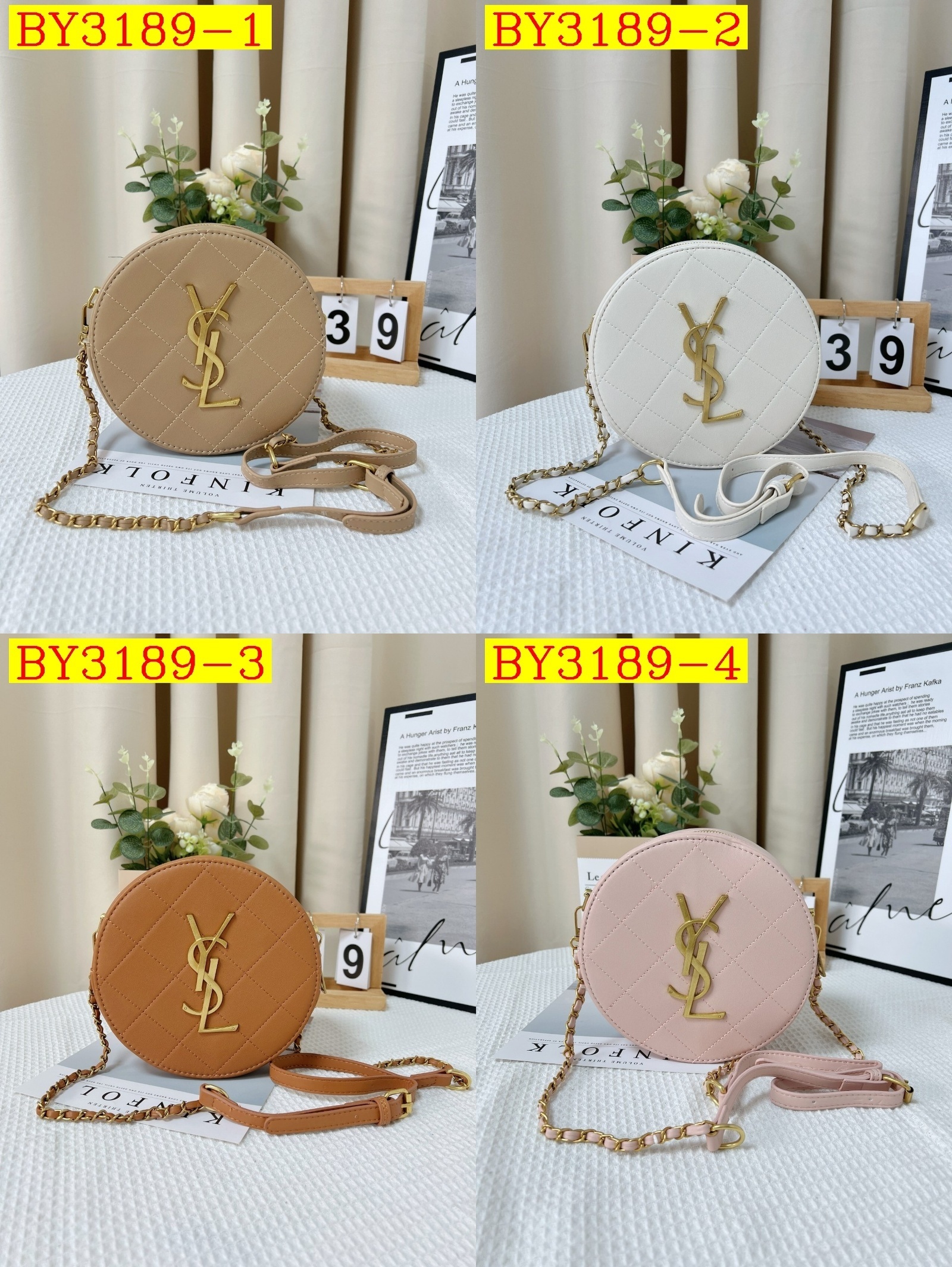 27$ YSL Shoulder bag size 20x8x19 cm 9838 BY3189 gallery