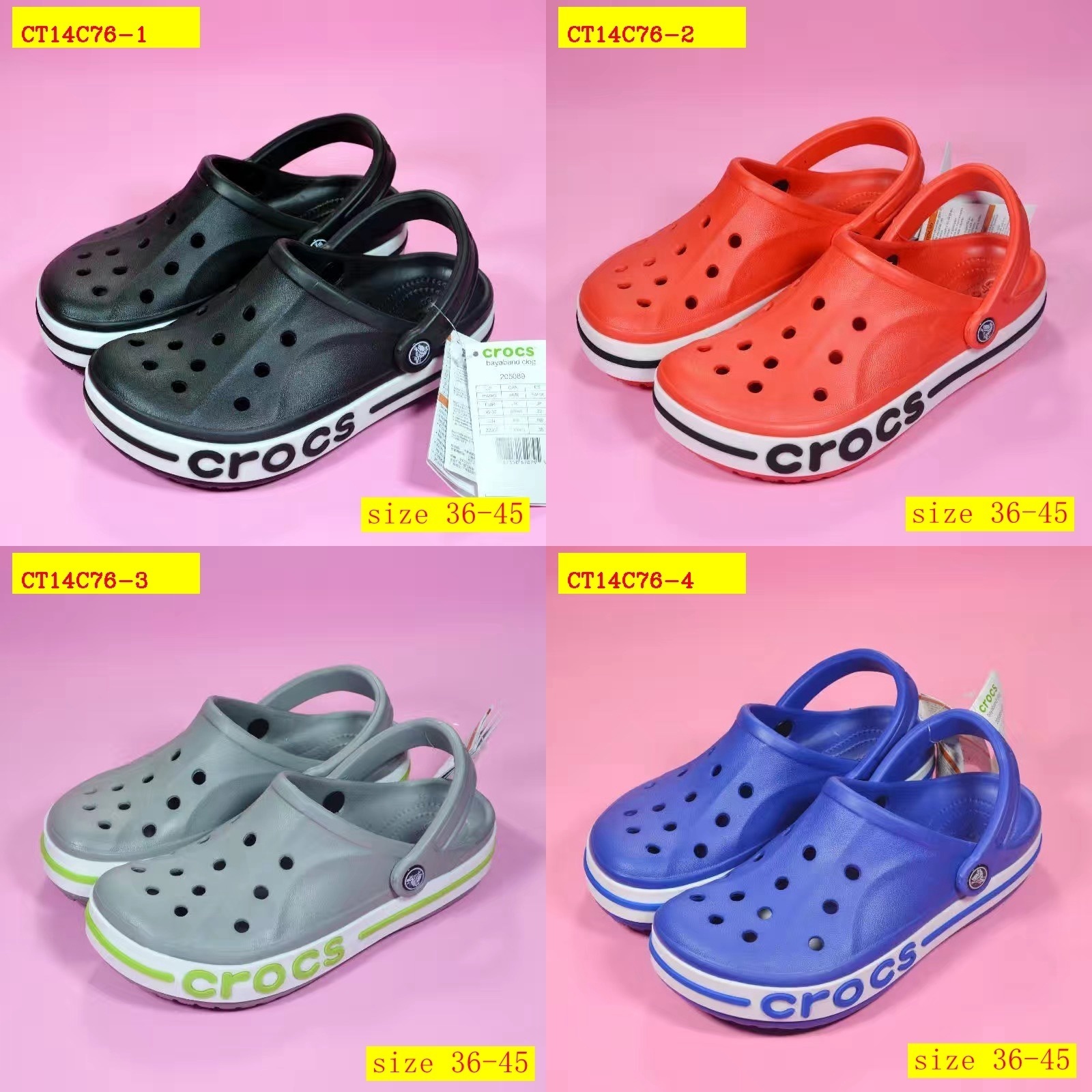 27$ new_dh crocs size 36-40 60271012862 CT14C76 gallery