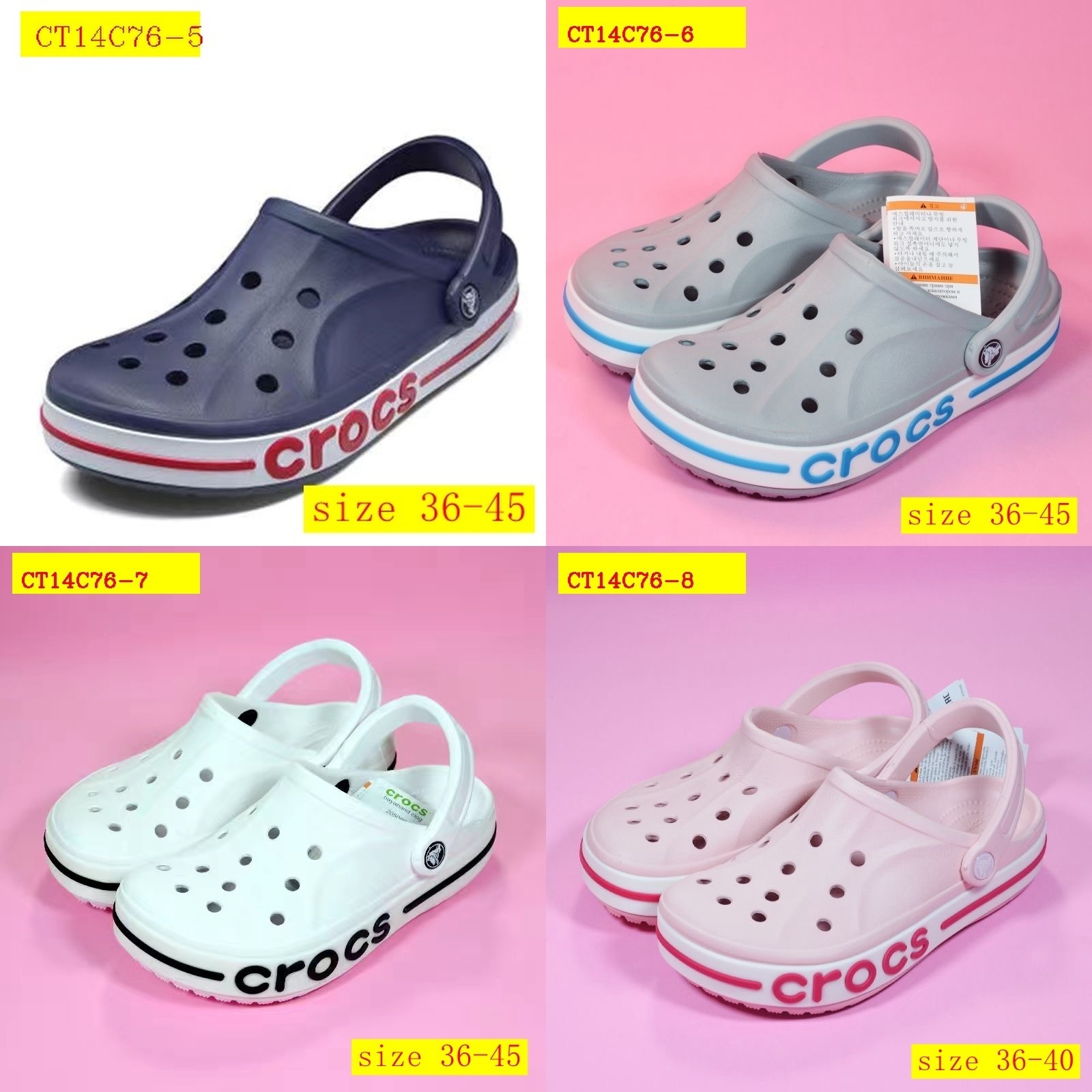 27$ new_dh crocs size 36-40 60271012862 CT14C76 gallery