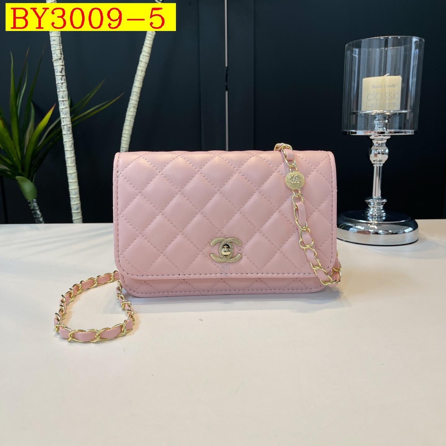 28$ CHANEL 9610 Shoulder bag size 21x14x7 cm 712050 BY3009 gallery