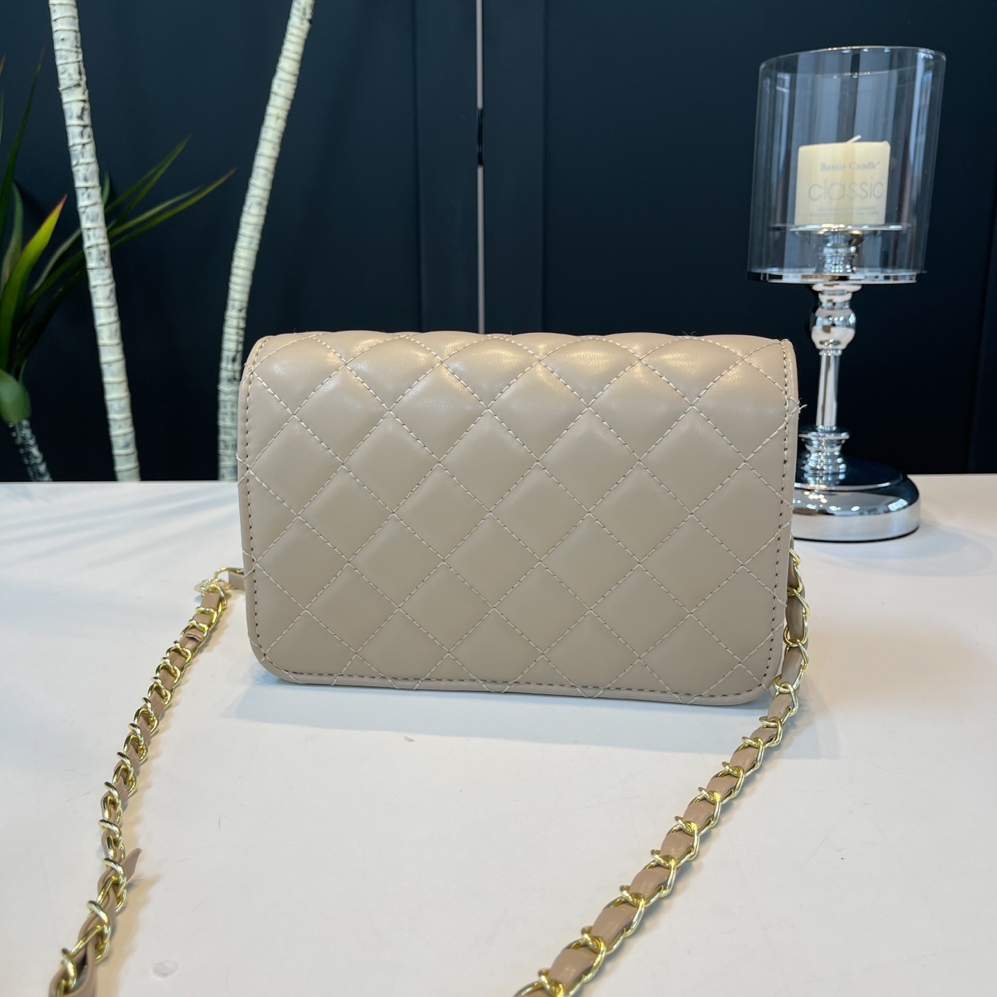 28$ CHANEL 9610 Shoulder bag size 21x14x7 cm 712050 BY3009 gallery