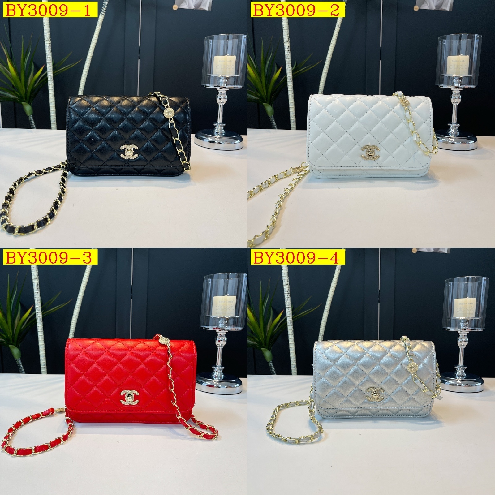 28$ CHANEL 9610 Shoulder bag size 21x14x7 cm 712050 BY3009 gallery