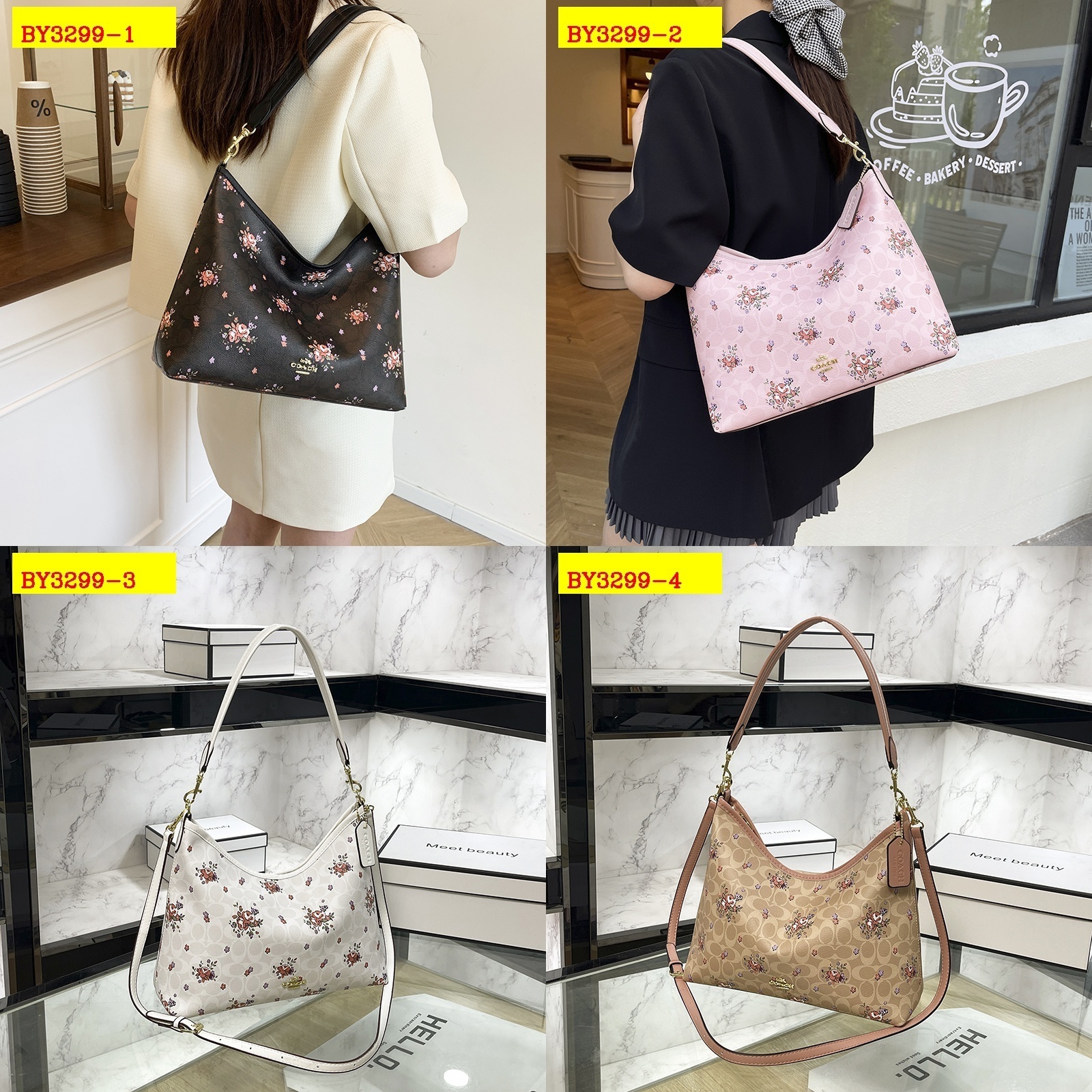 28$ COACH 159 Shoulder bag size 31x26x12 cm 6996 BY3299 gallery