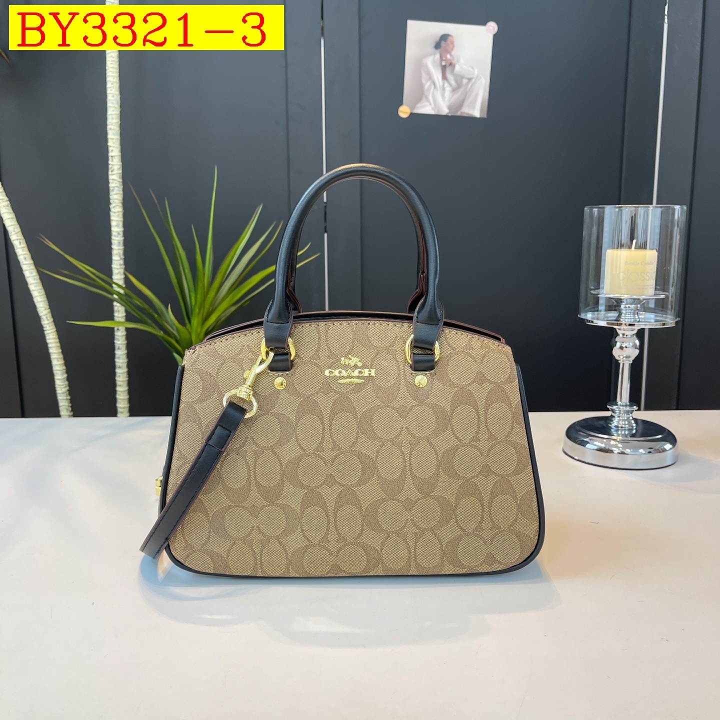 28$ COACH 68822 Shoulder bag size 27x19x11 cm 5986 BY3321 gallery