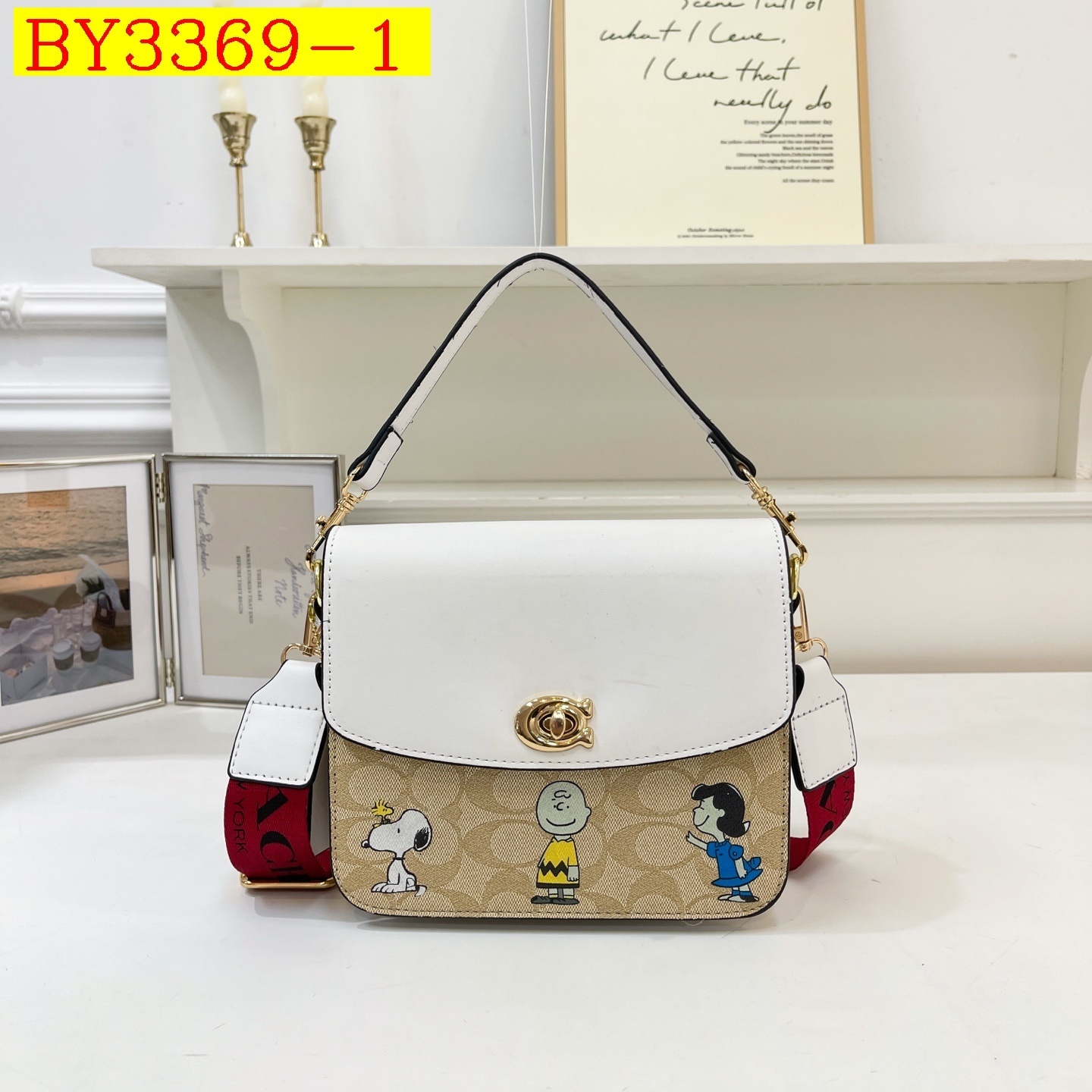 28$ COACH 8014 Shoulder bag size 20x17x7 cm 317020 BY3369 gallery