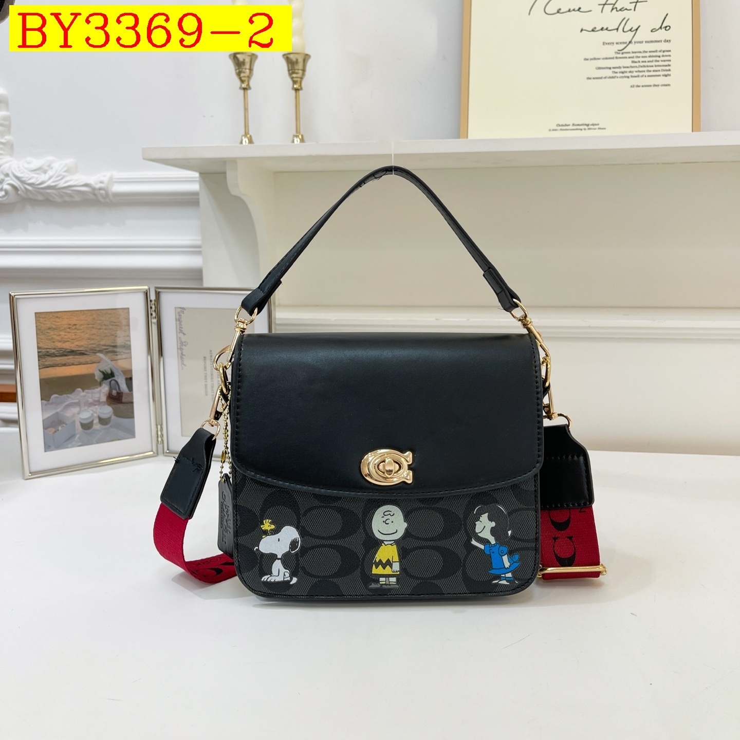28$ COACH 8014 Shoulder bag size 20x17x7 cm 317020 BY3369 gallery