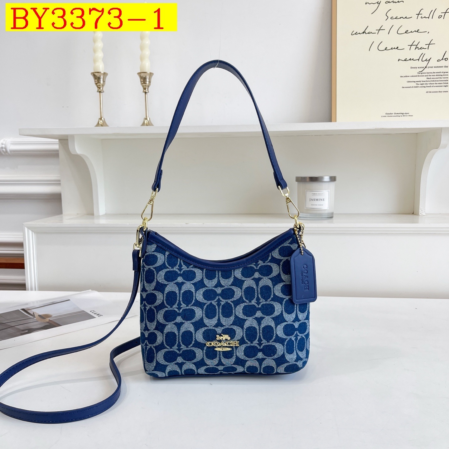 28$ COACH 8125 Shoulder bag size 22x19x8 cm 018040 BY3373 gallery