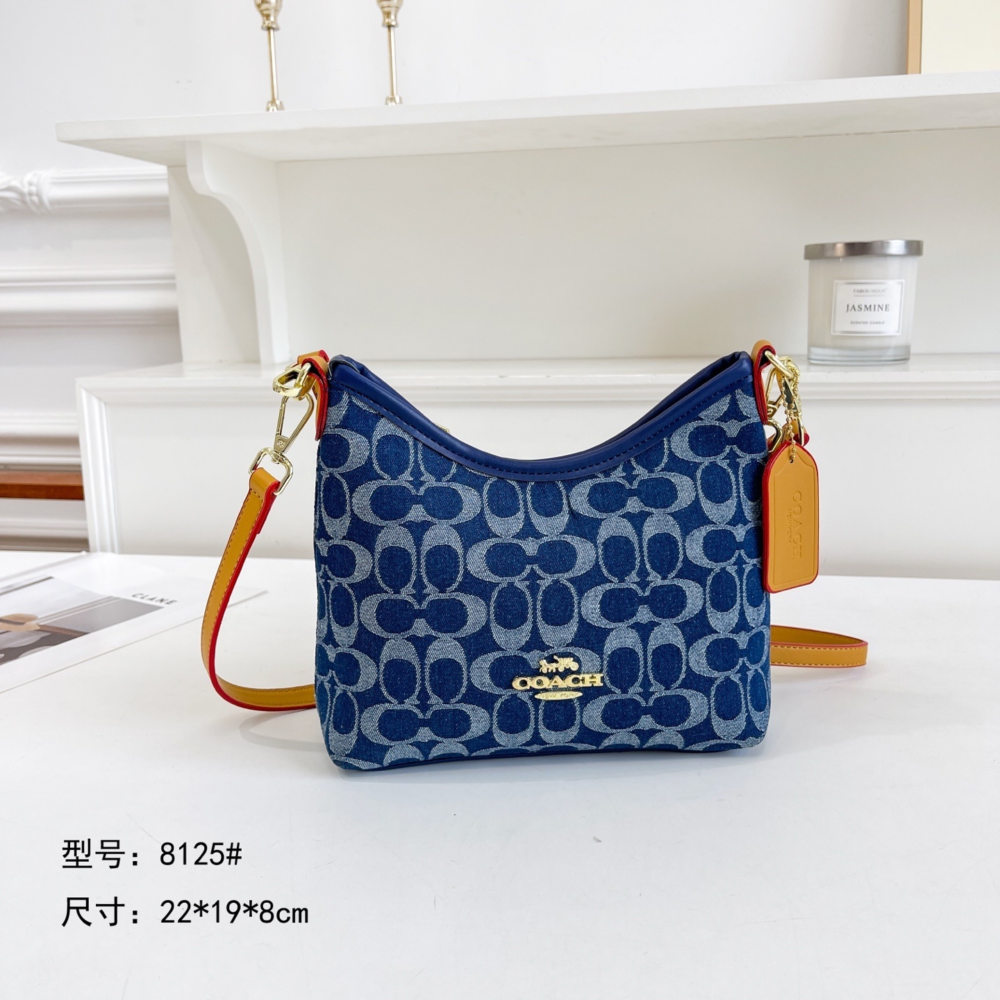 28$ COACH 8125 Shoulder bag size 22x19x8 cm 018040 BY3373 gallery