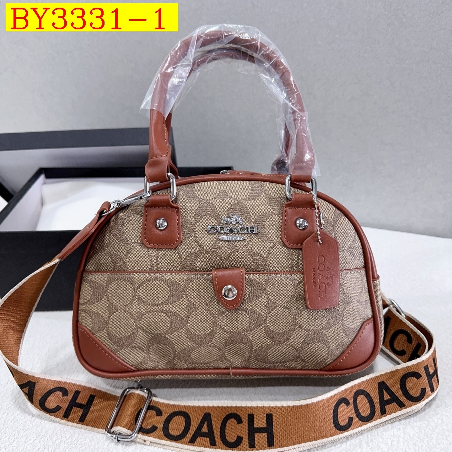 28$ COACH 9362 Shoulder bag size 26x17x8 cm 413022 BY3331 gallery