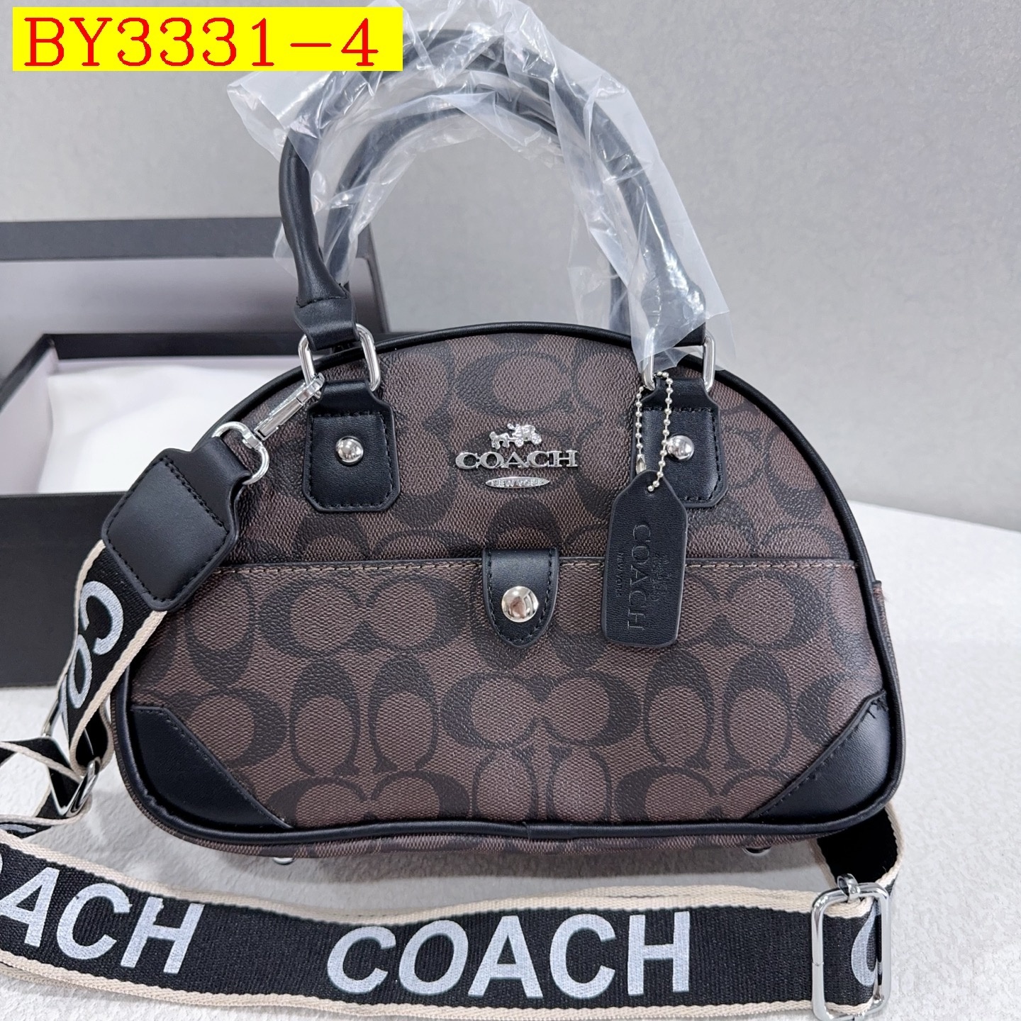 28$ COACH 9362 Shoulder bag size 26x17x8 cm 413022 BY3331 gallery