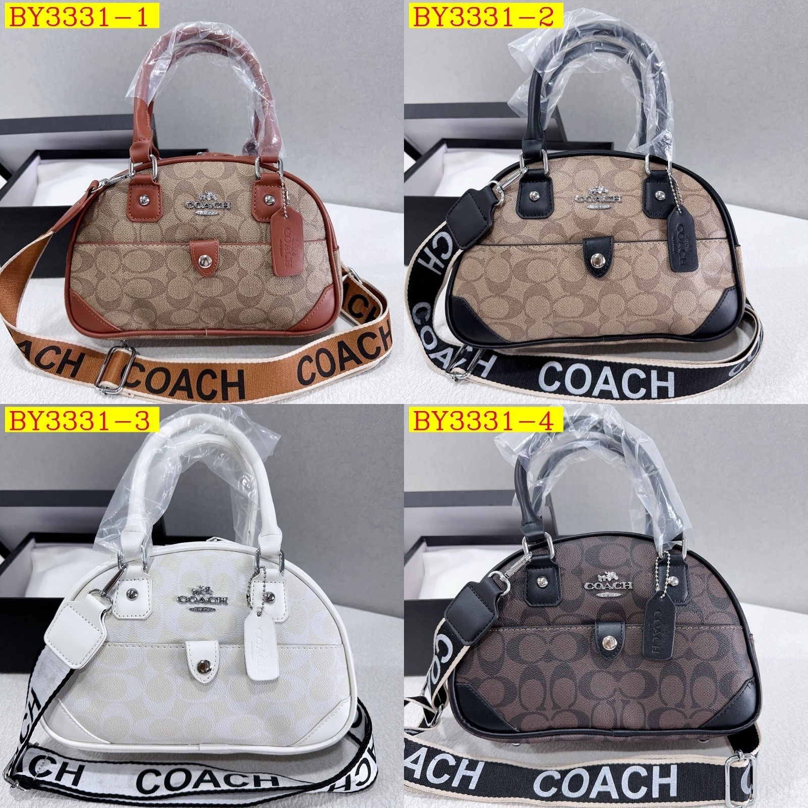 28$ COACH 9362 Shoulder bag size 26x17x8 cm 413022 BY3331 gallery