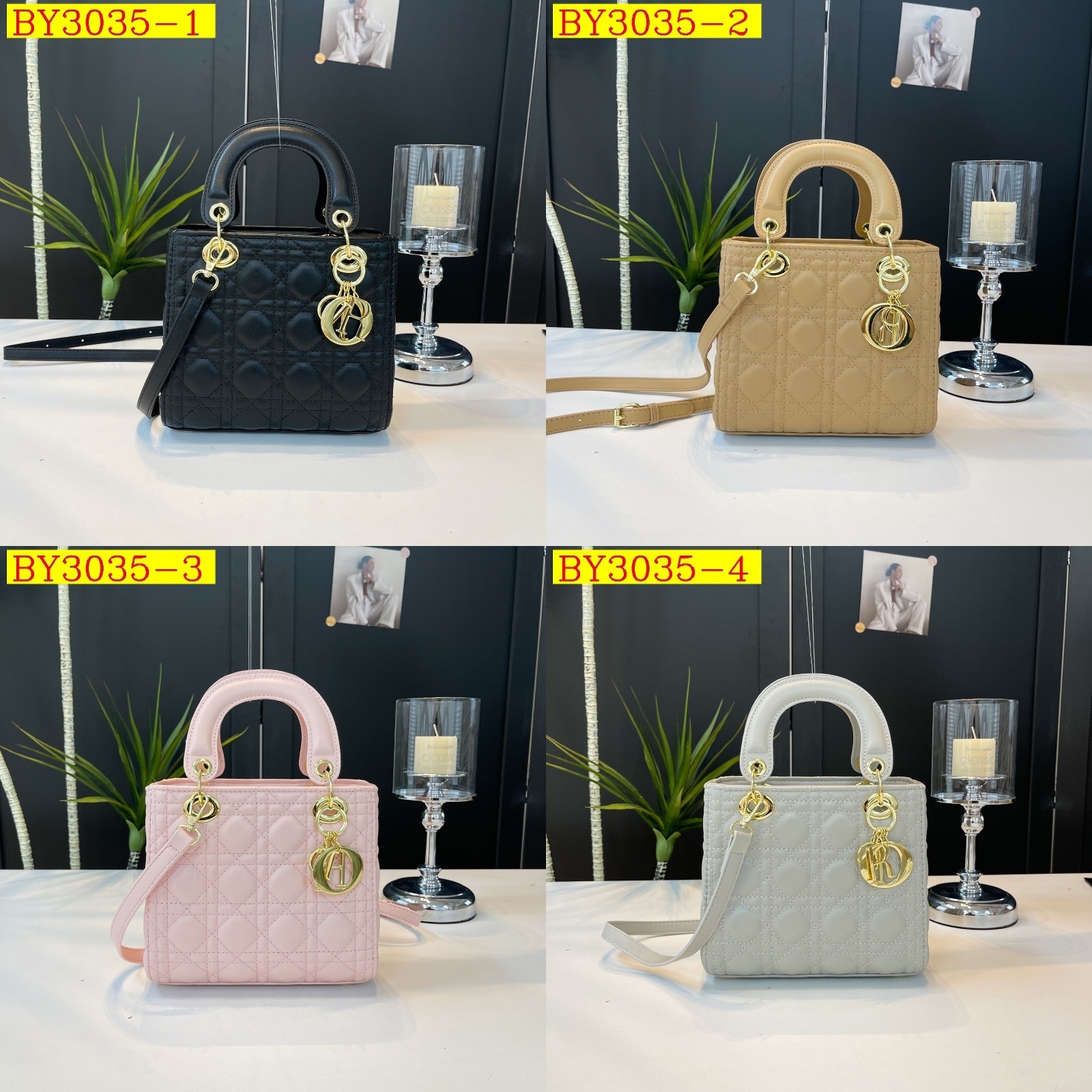 28$ Dior 78810 Tote bag size 20X18X10 cm 918040 BY3035 gallery