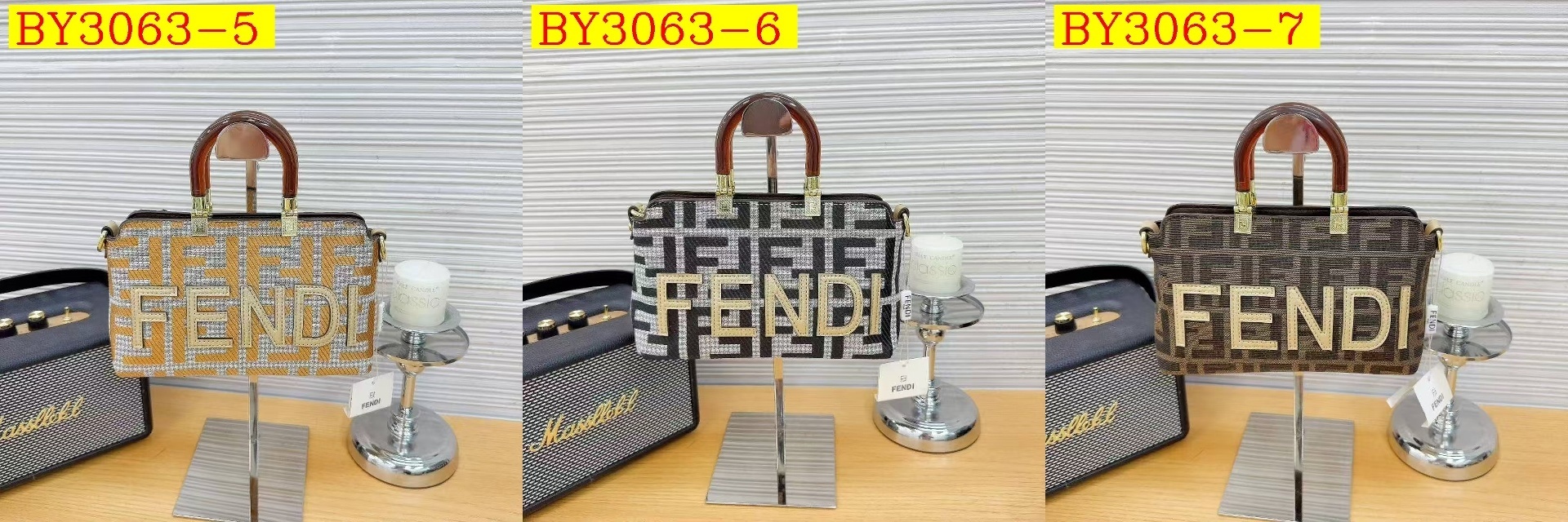 28$ FENDI 9005 Shoulder bag size 23x9x15 cm 010010 BY3063 gallery