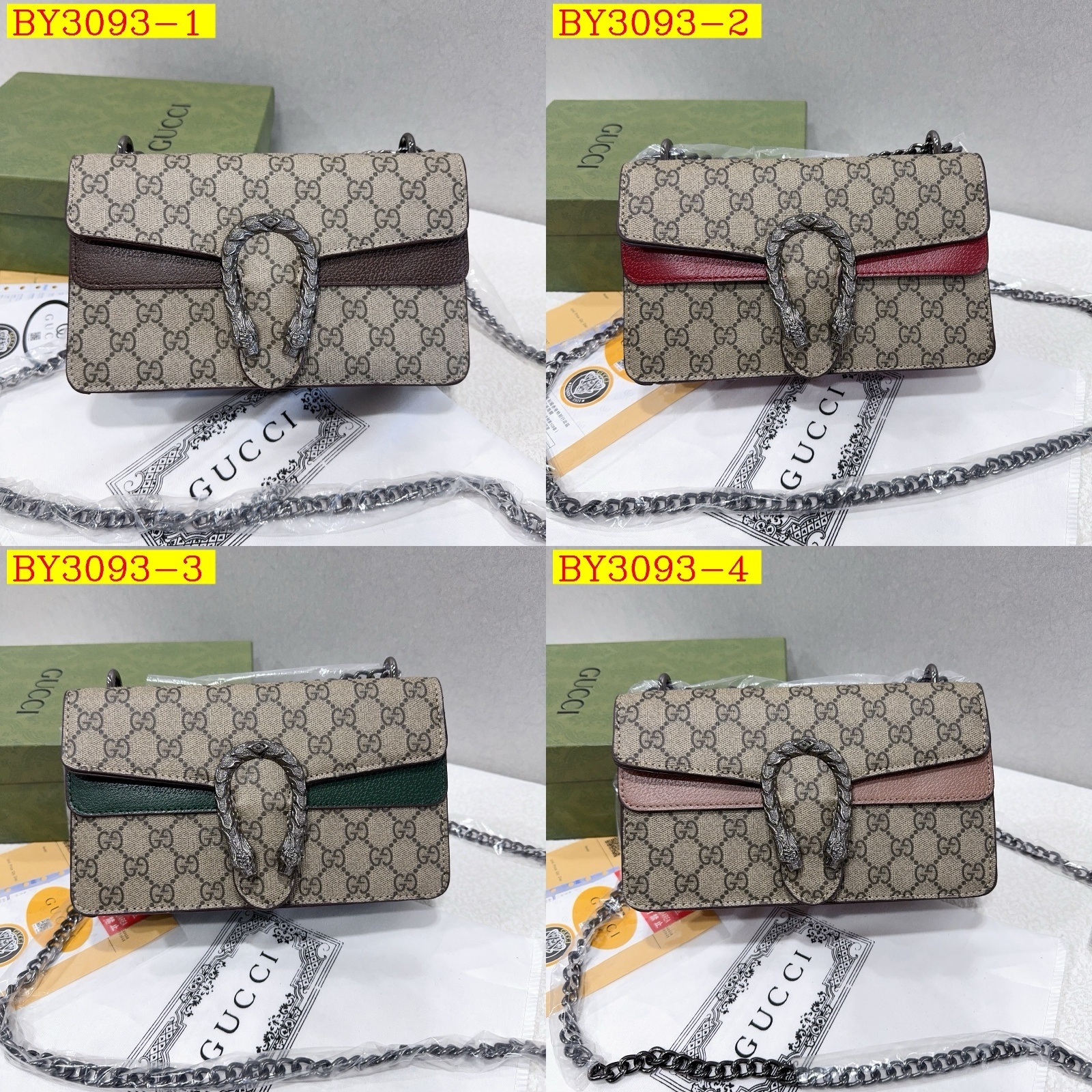 28$ GUCCI 8820 Shoulder bag size 23x14x8 cm 0926 BY3093 gallery
