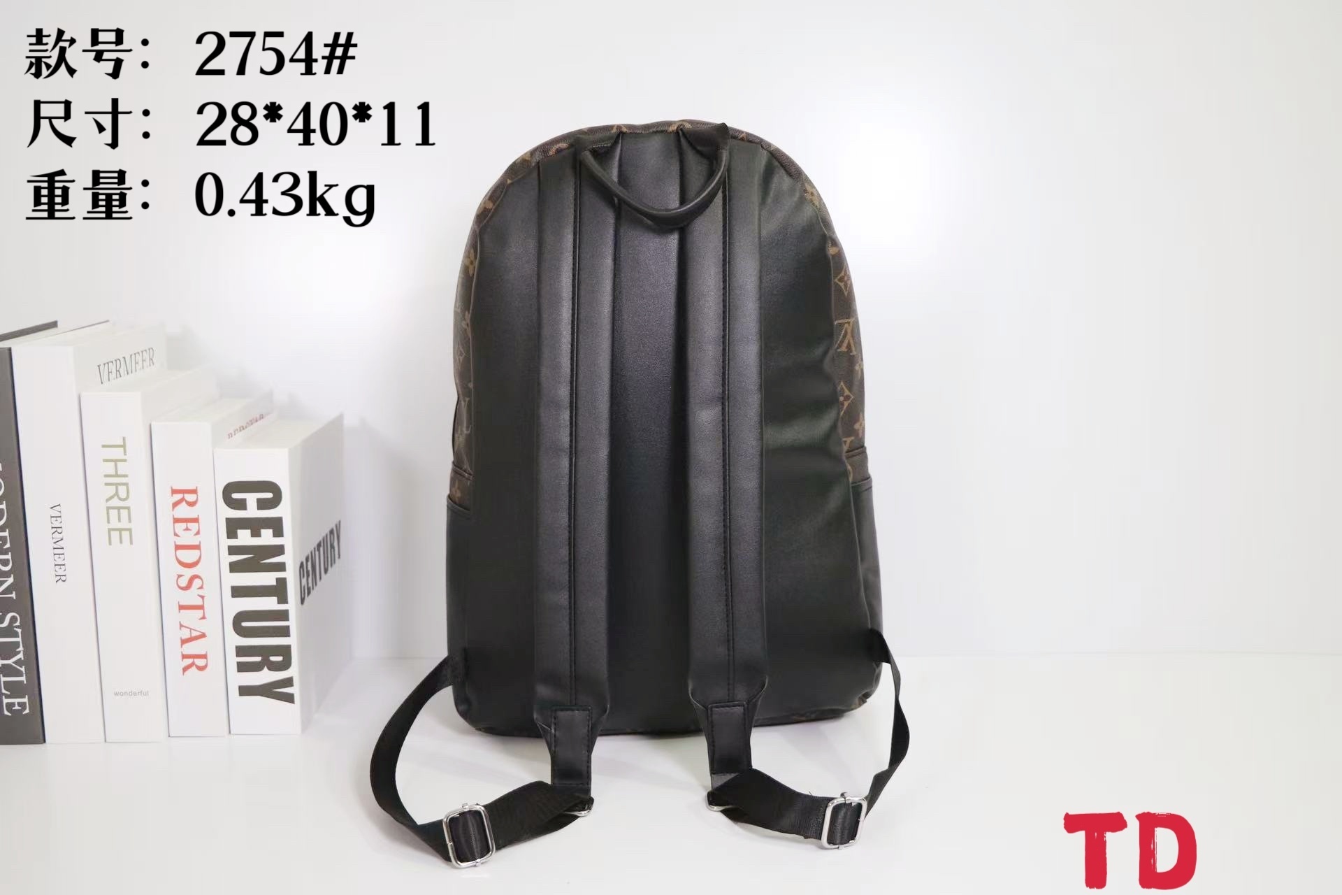28$ LV 2754 Backpack bag size 28X40X11 cm 715010 BR1938 gallery