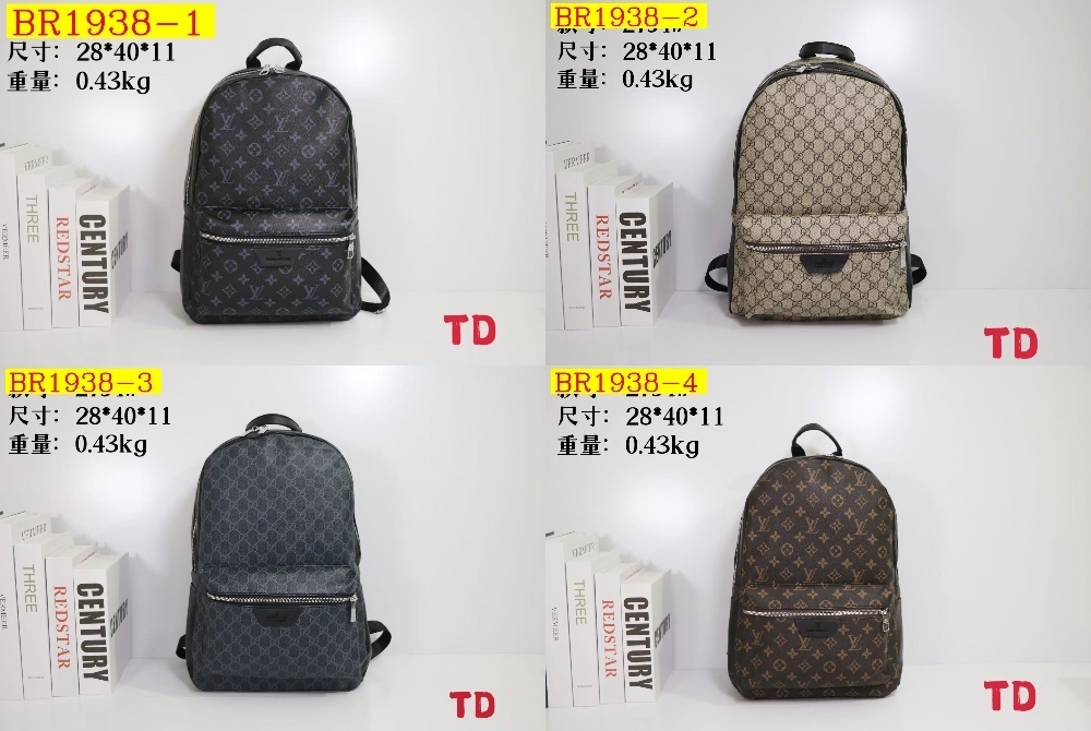 28$ LV 2754 Backpack bag size 28X40X11 cm 715010 BR1938 gallery