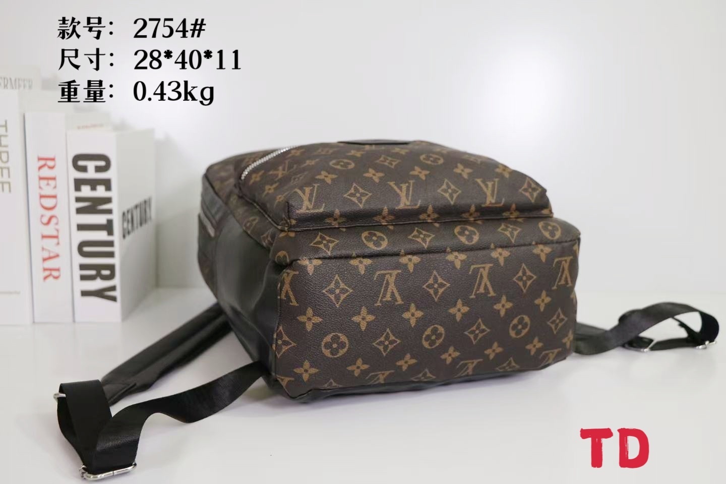 28$ LV 2754 Backpack bag size 28X40X11 cm 715010 BR1938 gallery