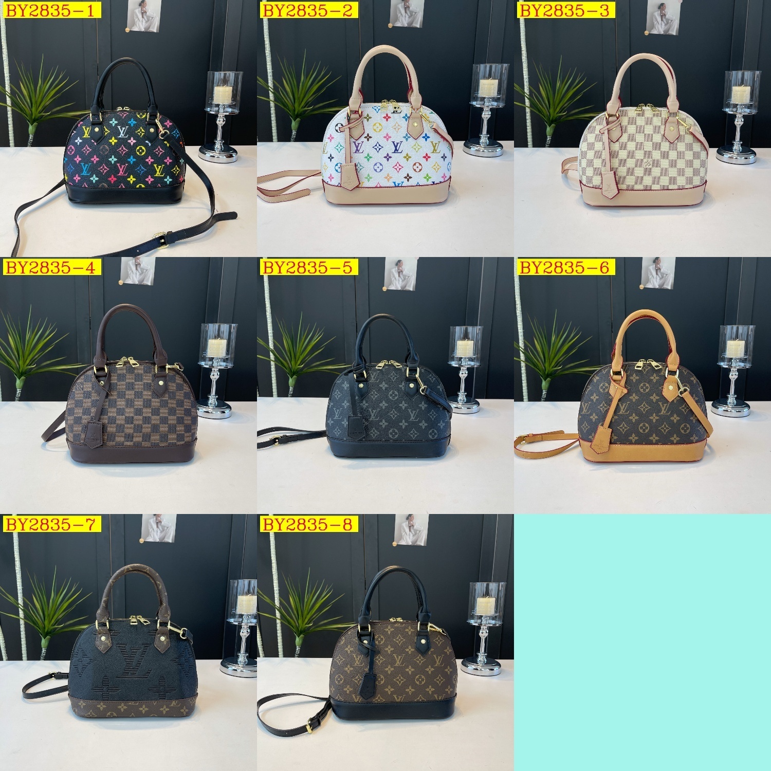 28$ LV 9012 Shoulder bag size 28X20X13 cm 5954 BY2835 gallery