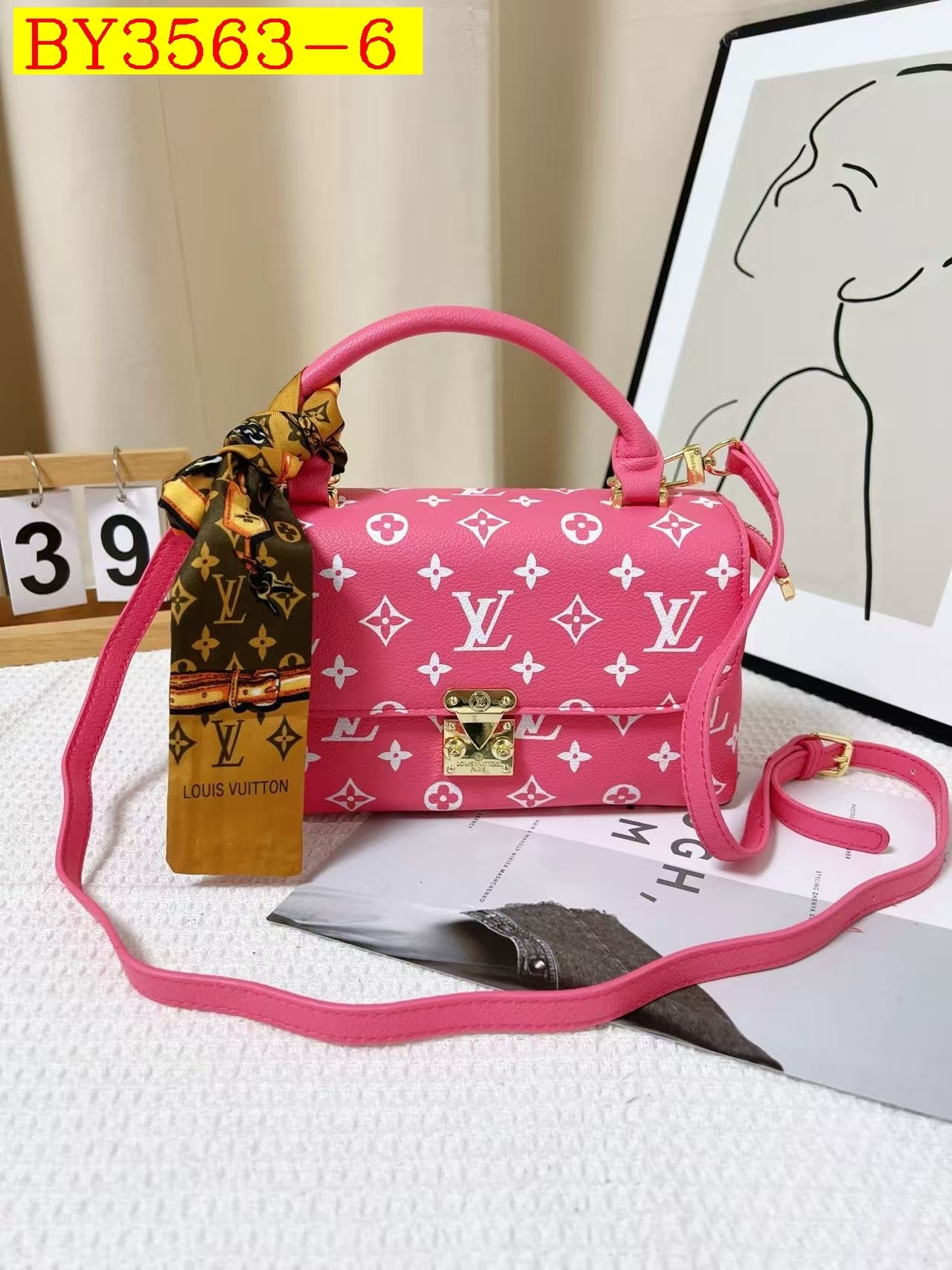 28$ LV Shoulder bag size 25x14x8 cm 4998 BY3563 gallery