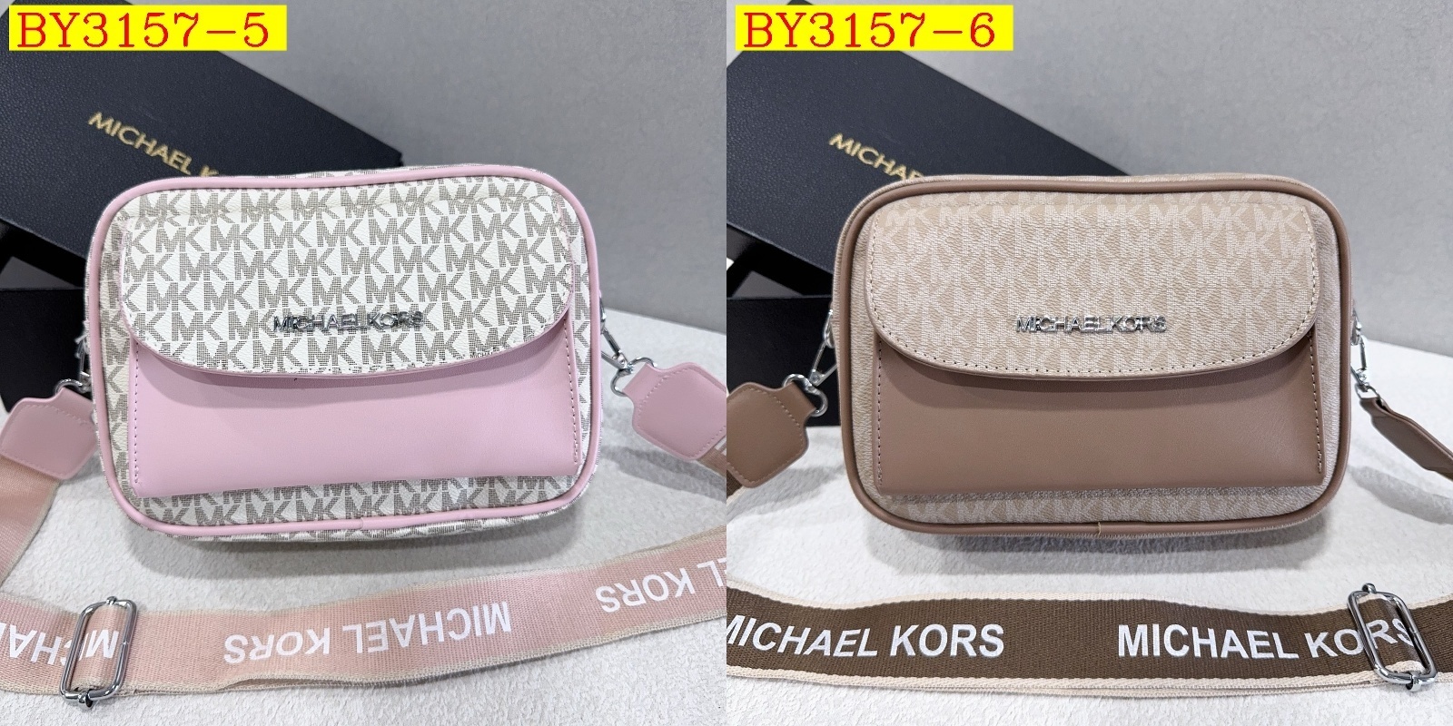 28$ MK 9371 Shoulder bag size 24x17x8 cm 7910 BY3157 gallery